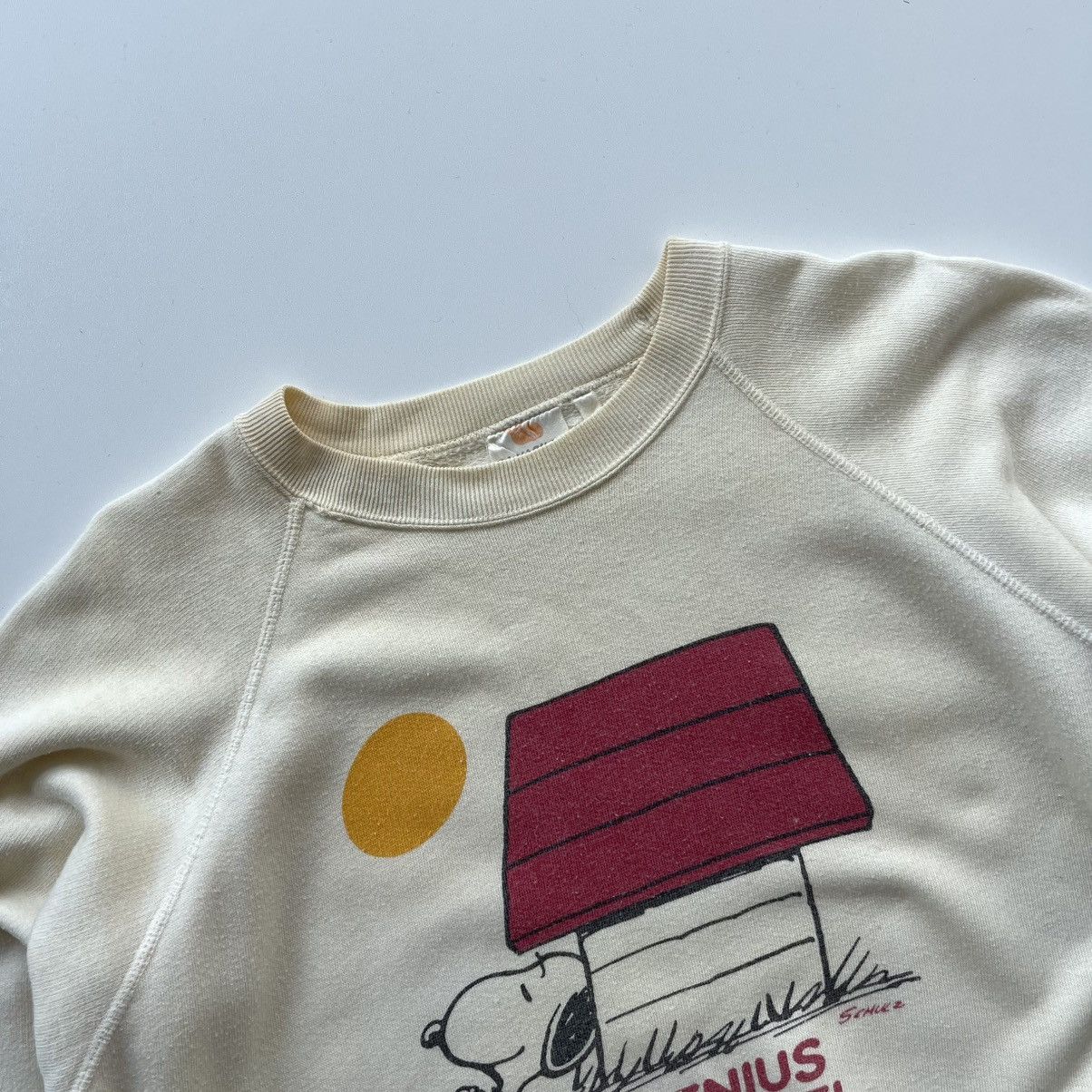 Peanuts × Vintage Switcher Snoopy Genius Peanut Logo 1958 Vintage Sweatshirt Size US S / EU 44-46 / 1 - 2 Thumbnail