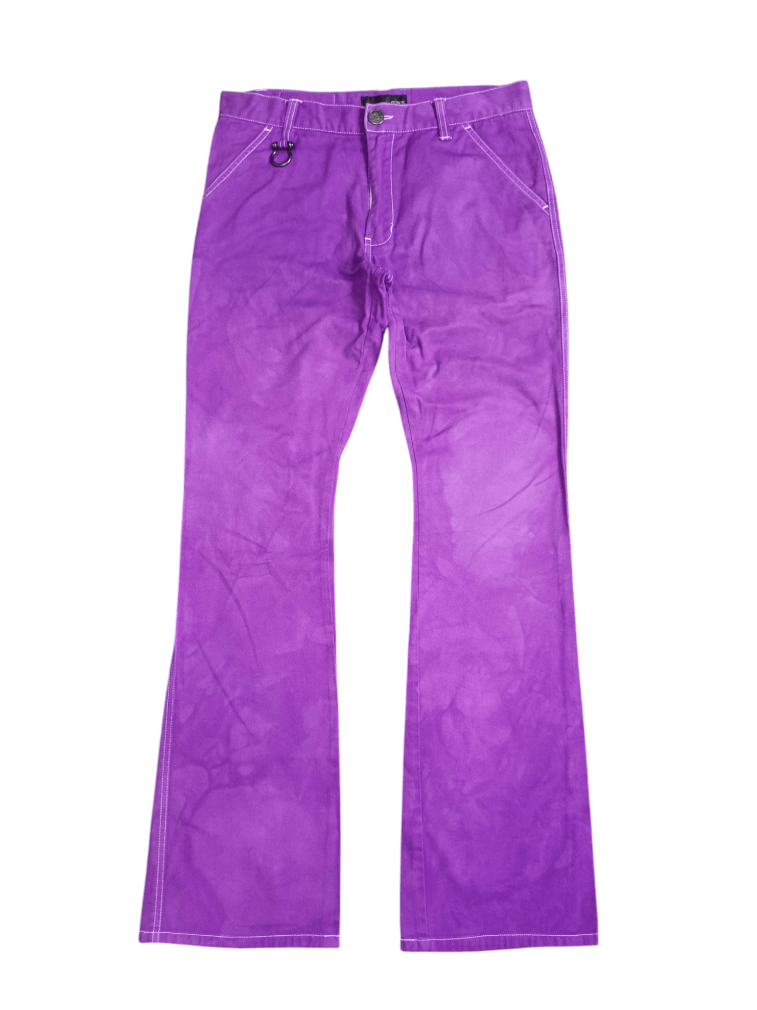 If Six Was Nine DISTRESSED FADE RUBIK PANTS Size US 30 / EU 46 - 1 Thumbnail