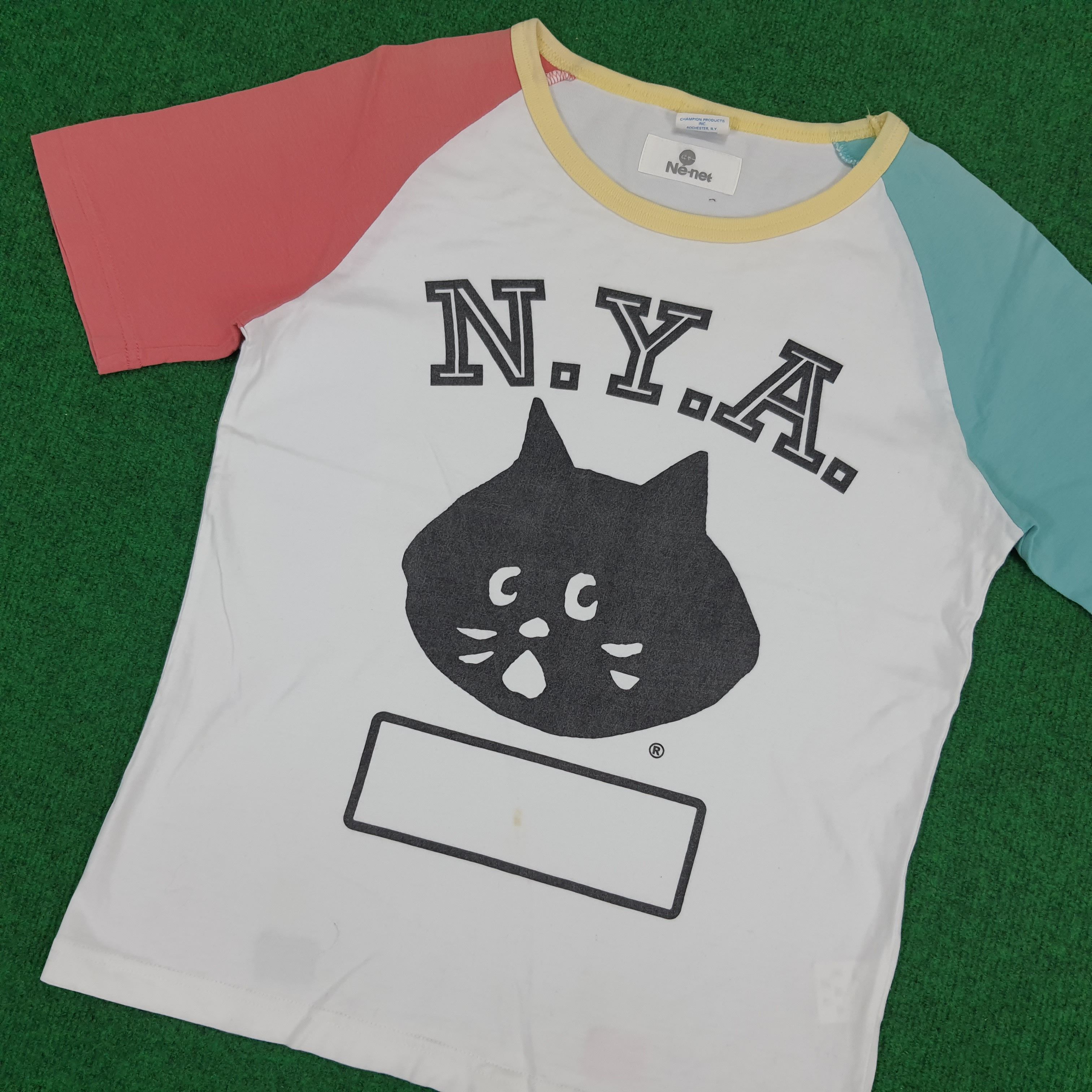Champion × Ne-Net × Vintage Vinatge Champion x Ne-Net Japanese Designer T-shirt Size US S / EU 44-46 / 1 - 2 Thumbnail