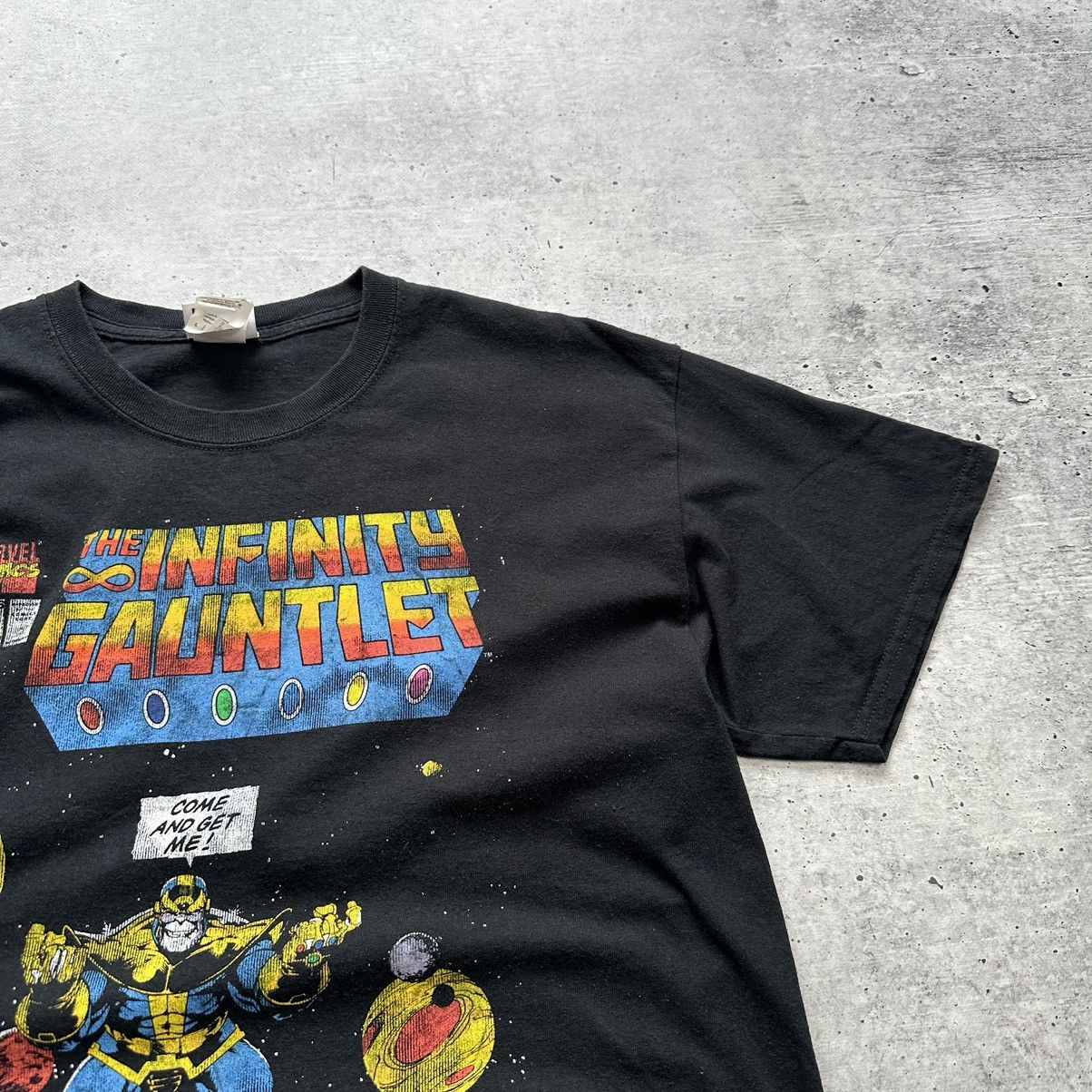 Vintage Marvel Comics Homme Infinity Gauntlet T-Shirt Size US L / EU 52-54 / 3 - 3 Thumbnail