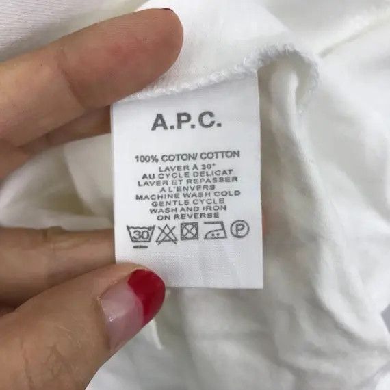 A.P.C. Vtg A.P.C Highest Line RUE MADAME PARIS Graphic Tee Shirt Size US M / EU 48-50 / 2 - 5 Thumbnail