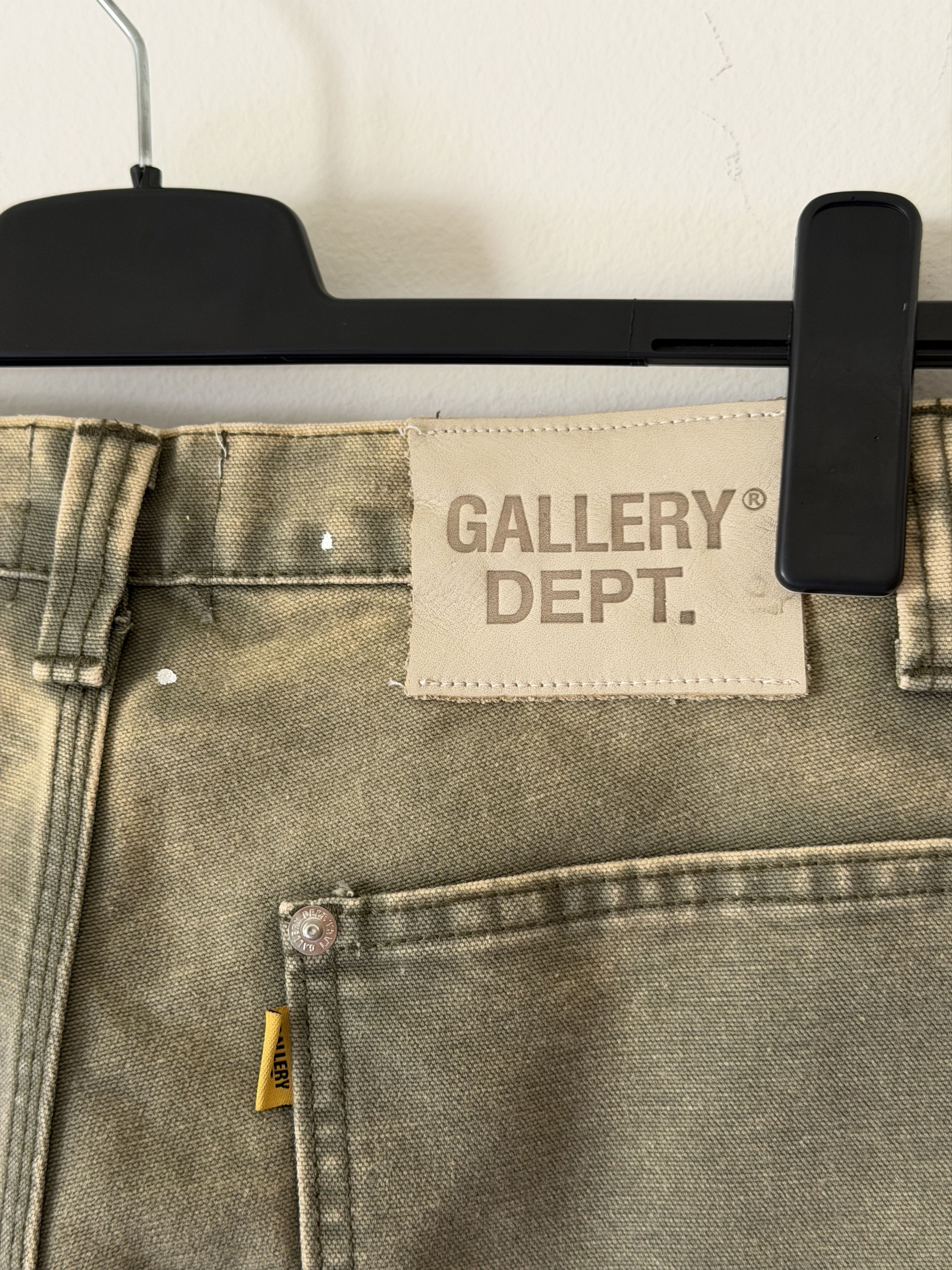 Gallery Dept. Gallery Dept. LA Flare Carpenter Pants in Moss Green Size US 31 - 8 Thumbnail
