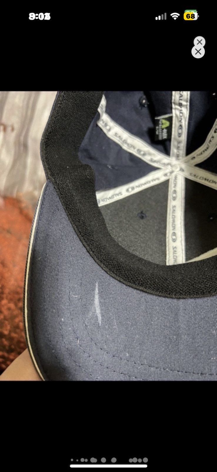 Salomon ***FINAL DROP***RARE 00s SALOMON TECHNICAL FITTED CAP S/M Size ONE SIZE - 10 Thumbnail
