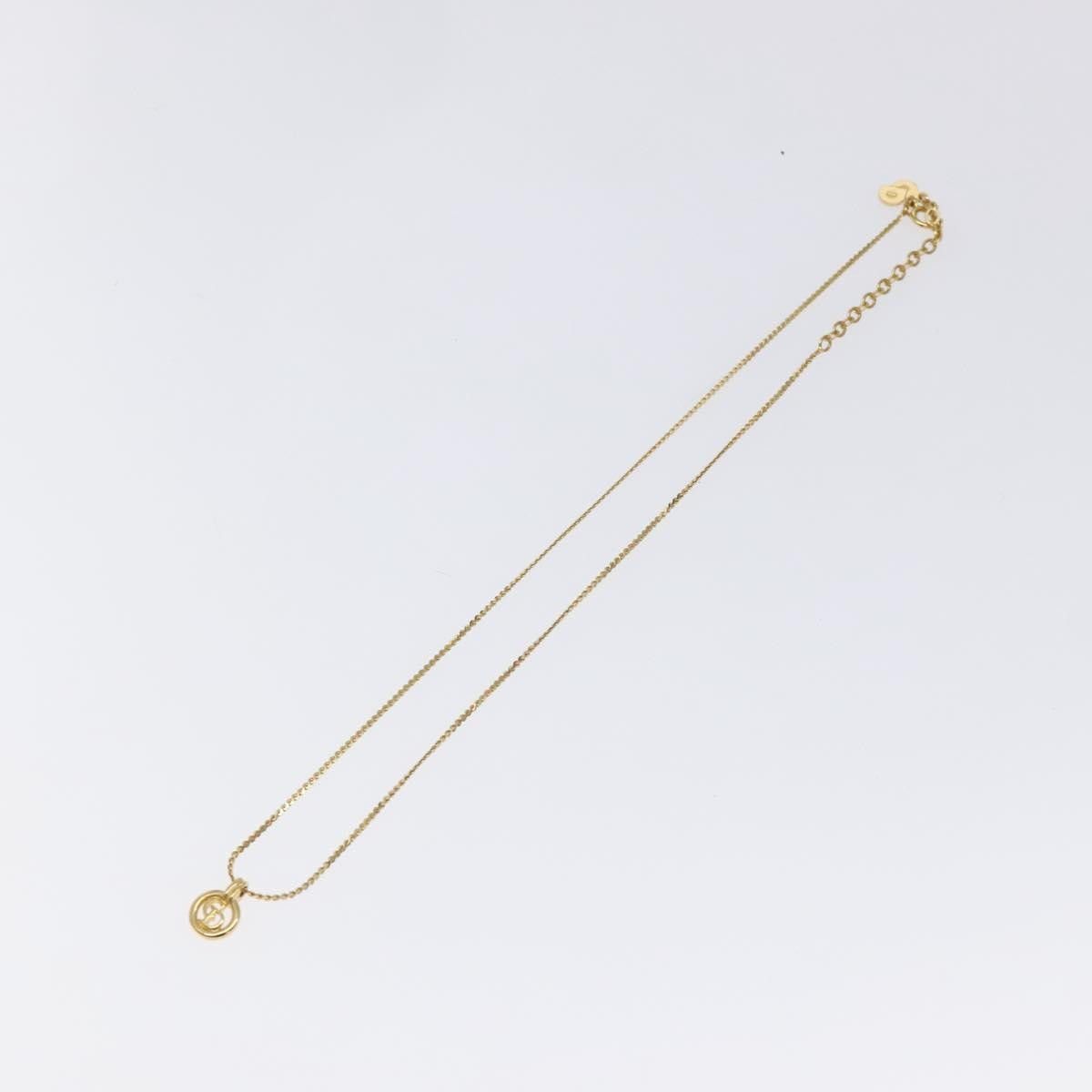 Dior Christian Dior CD Pendant Necklace Gold-plated Size ONE SIZE - 1 Thumbnail