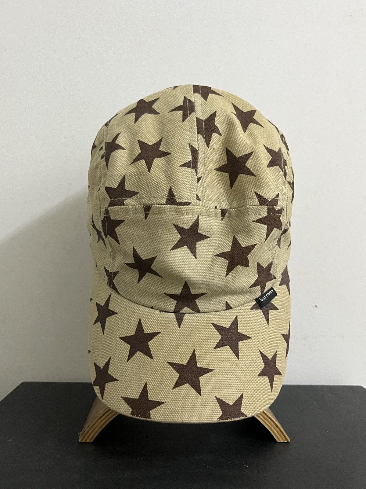 Supreme Rare Vintage 2000 OG Supreme Star 5 Panel Camp Cap Size ONE SIZE - 9 Thumbnail