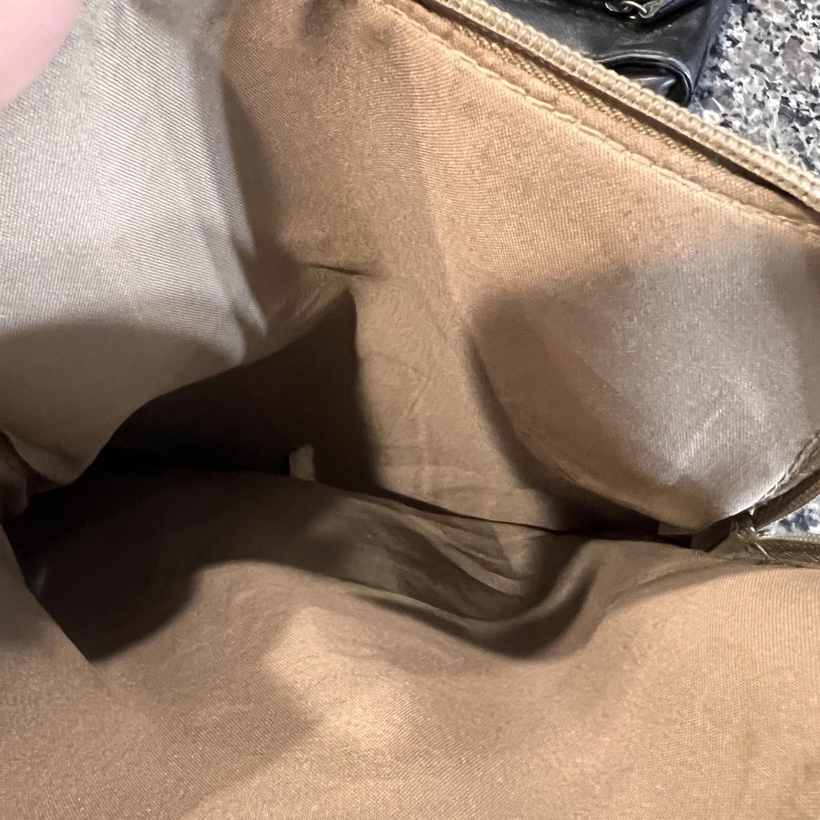 Unknown London Women's Brown Patterned Backpack with Leather Trim Size ONE SIZE - 5 Thumbnail