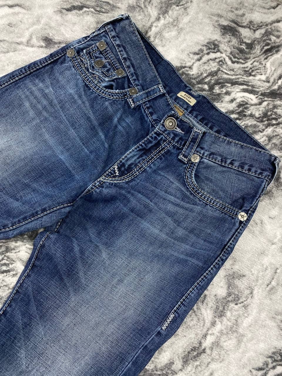 True Religion Vintage True Religion Ricky Straight Denim Jeans Baggy Size US 32 / EU 48 - 9 Thumbnail