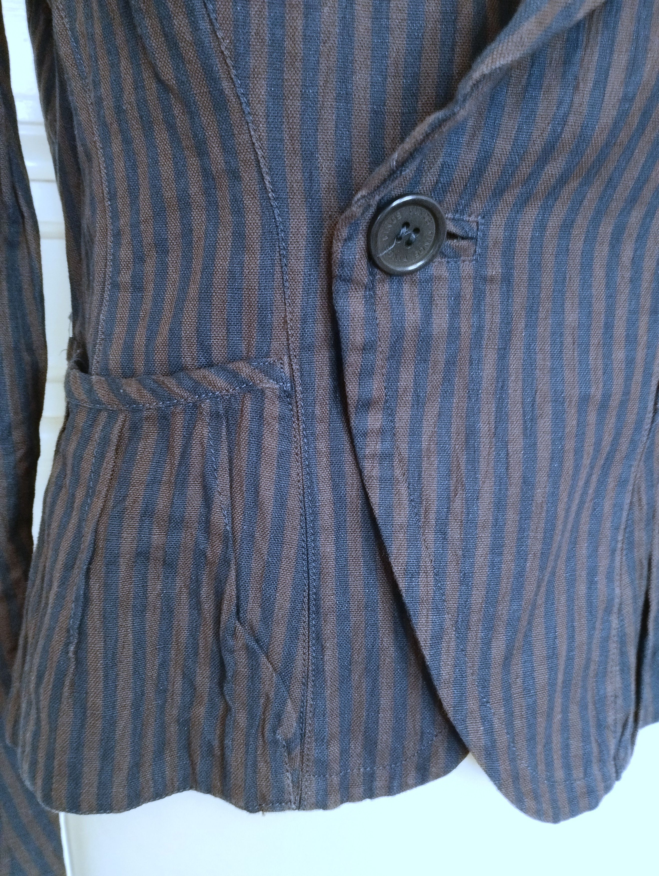 Sonia Rykiel Sonia Rykiel Veste Basque Coton et Lin T M/L Size M / US 6-8 / IT 42-44 - 4 Thumbnail