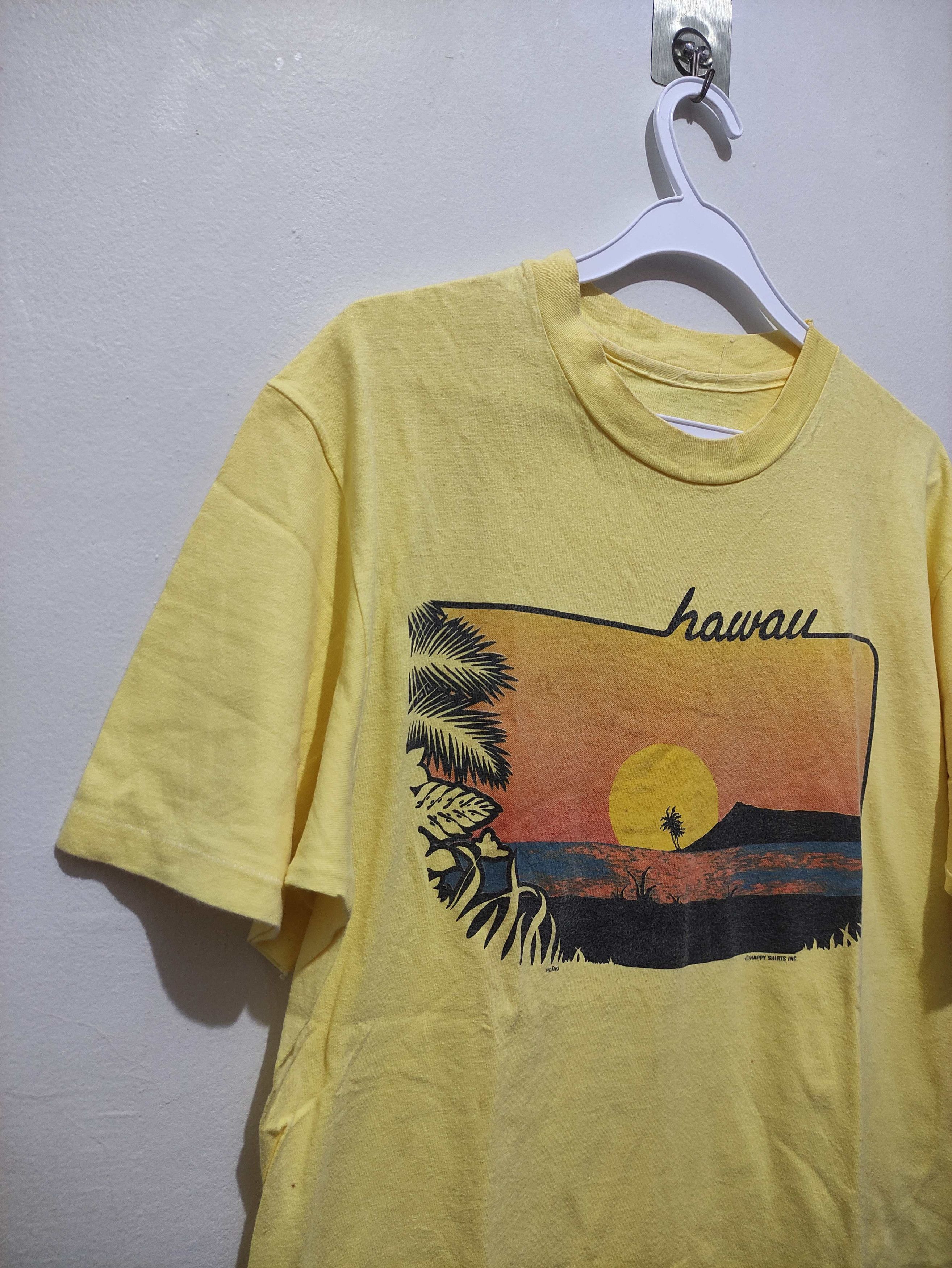 Vintage VINTAGE 80’S HAWAII SUNSET T-SHIRT Size US L / EU 52-54 / 3 - 12 Thumbnail