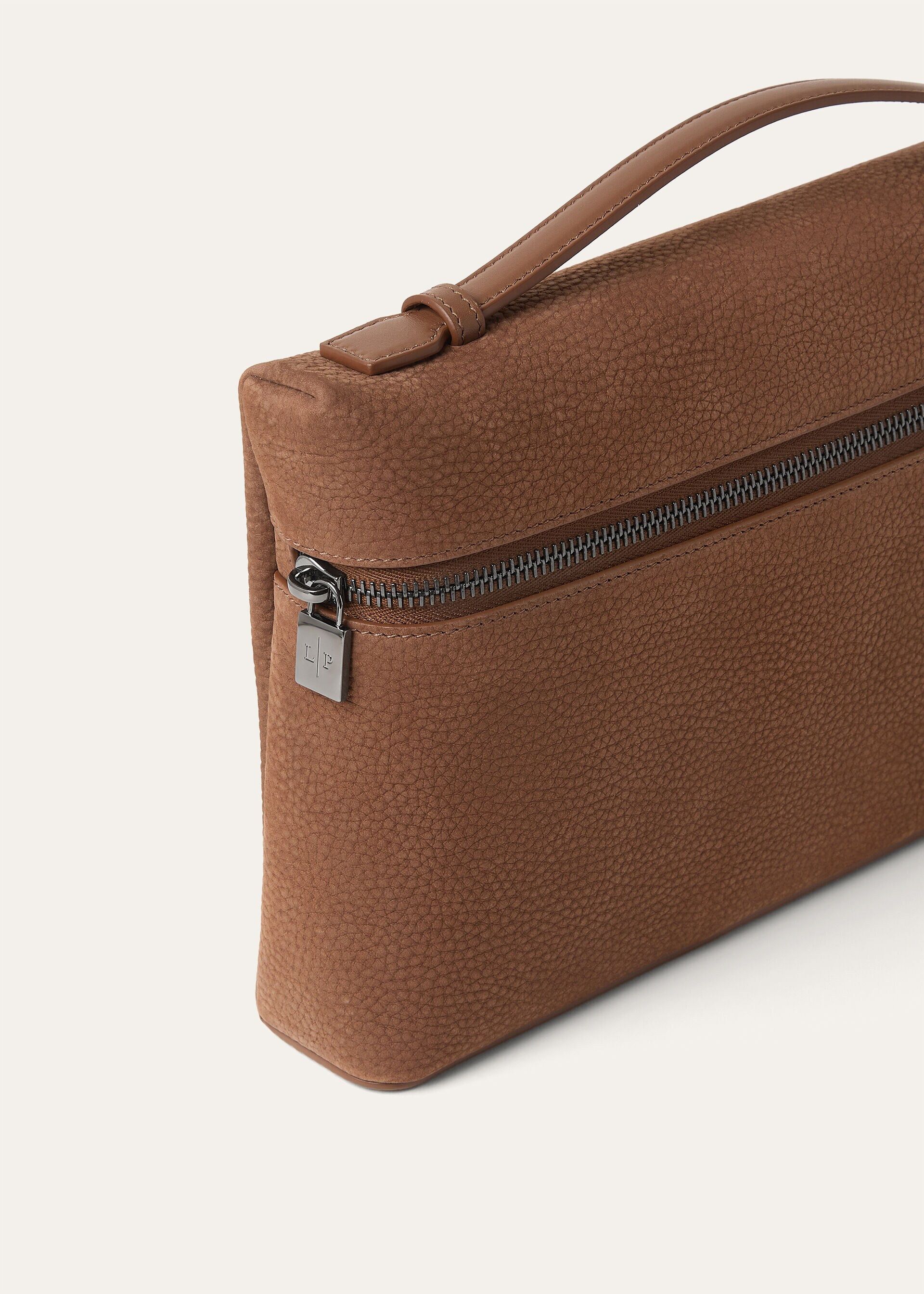 Loro Piana os11x0426 FAP4796 Size: OS / L29 Extra Pouch in Brownie Size ONE SIZE - 3 Thumbnail