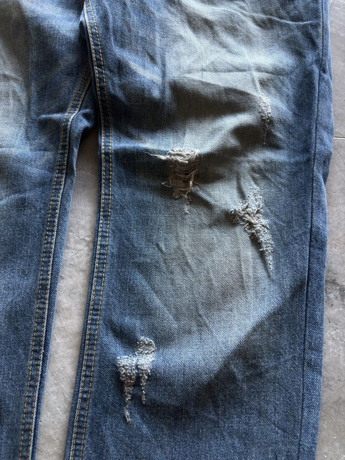 Dolce & Gabbana DOLCE & GABBANA distressed slim fit style Size US 35 - 8 Thumbnail