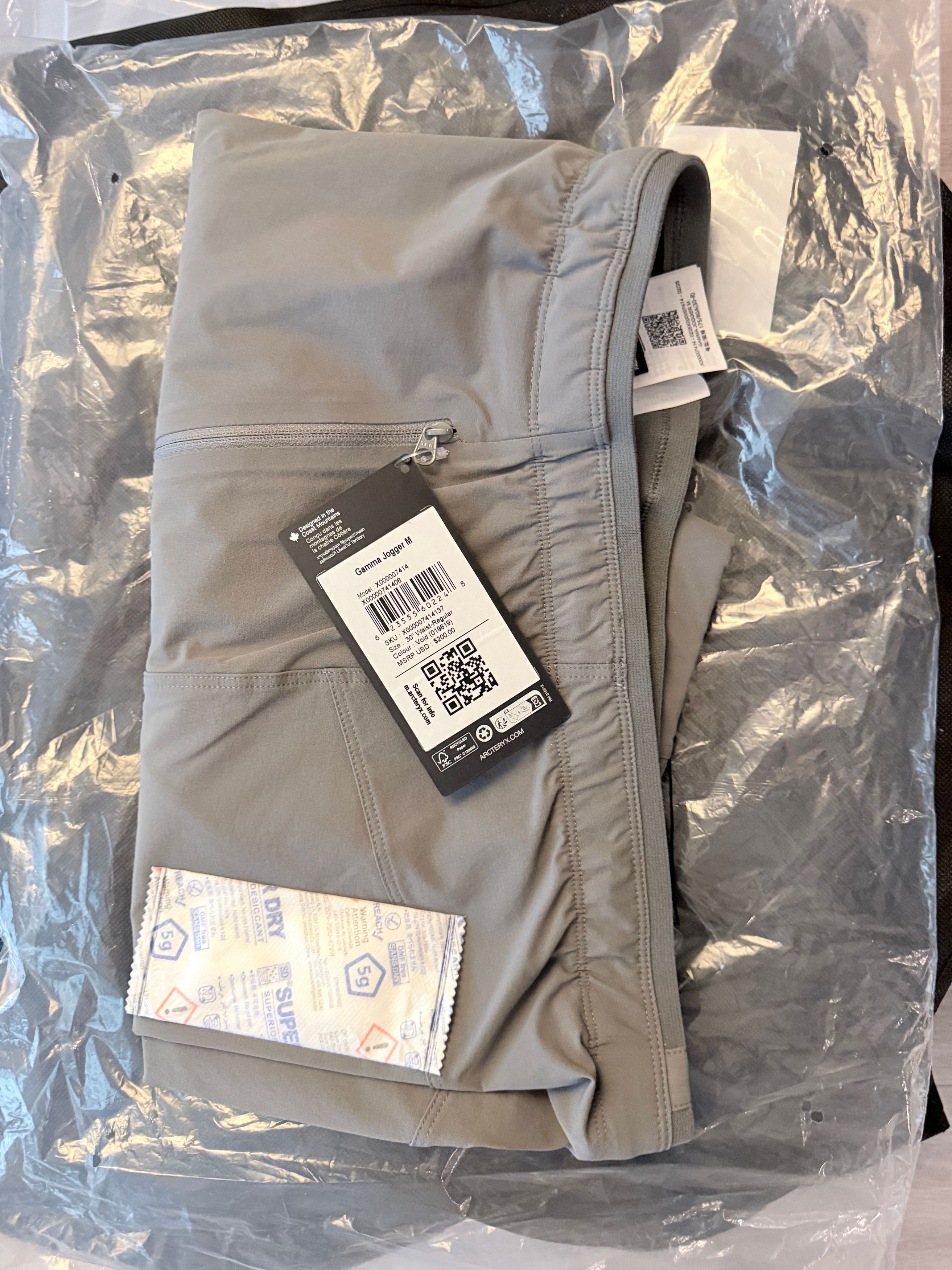 Arc'teryx Arc'teryx Gamma Jogger Men's Softshell Pants 30-R Void Size US 30 / EU 46 - 9 Thumbnail
