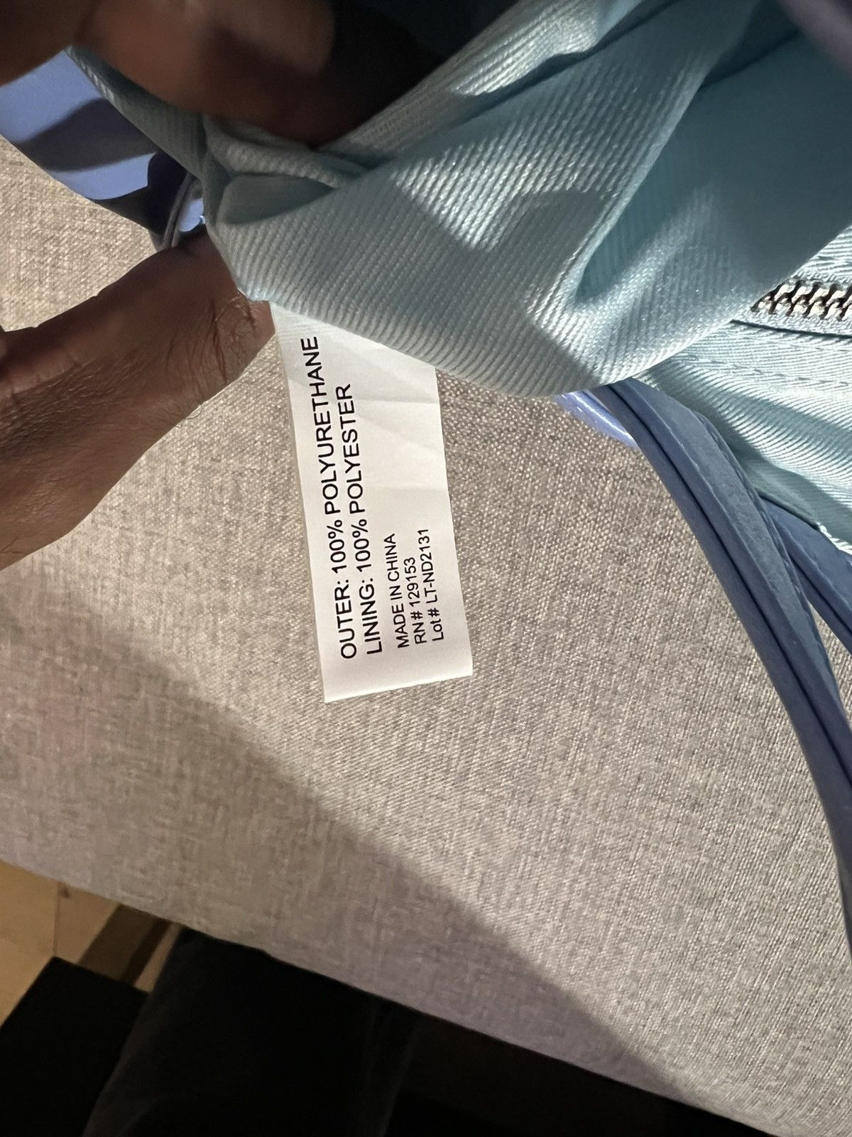Telfar Telfar Shopping Bag Medium Cerulean Size ONE SIZE - 8 Thumbnail