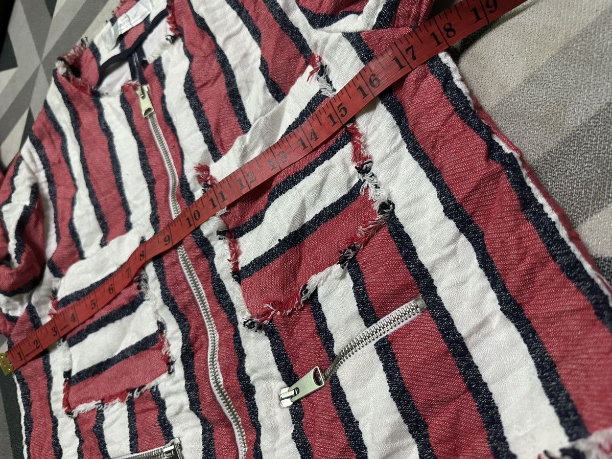 Zara Zara striped cropped jacket Melissa and joe Size M / US 6-8 / IT 42-44 - 12 Thumbnail