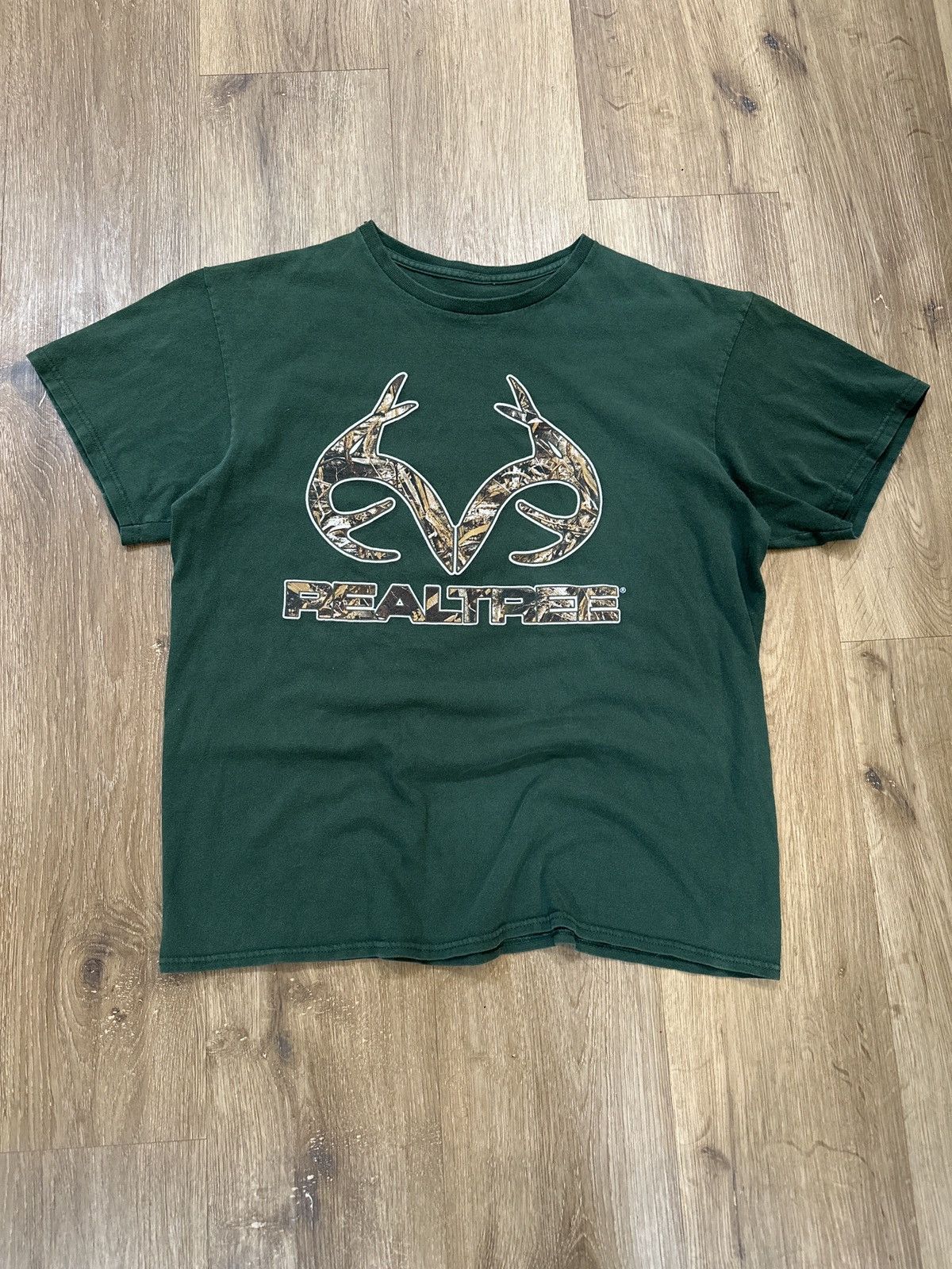 Realtree × Vintage Vintage 90s Realtree Camo Graphic Tee Shirt Large Size US L / EU 52-54 / 3 - 1 Thumbnail