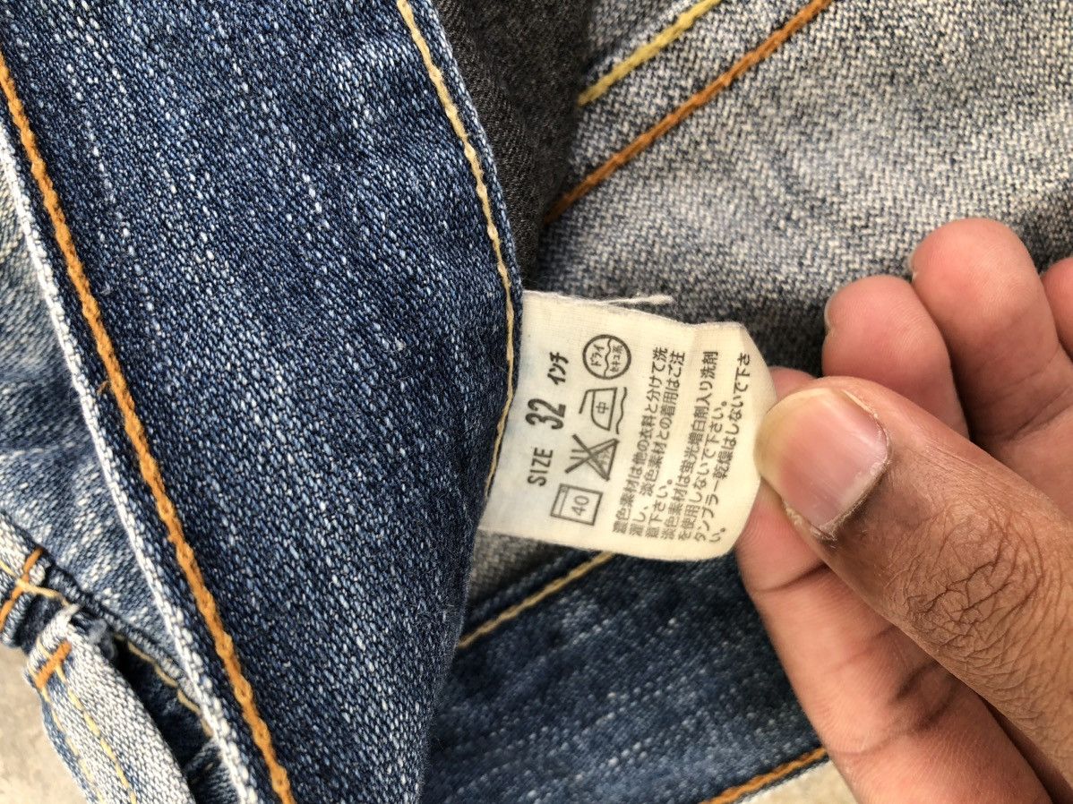 Le Grande Bleu (L.G.B.) Levis JAPAN With Side Pocket Flare Distressed Denim Size US 32 / EU 48 - 22 Thumbnail