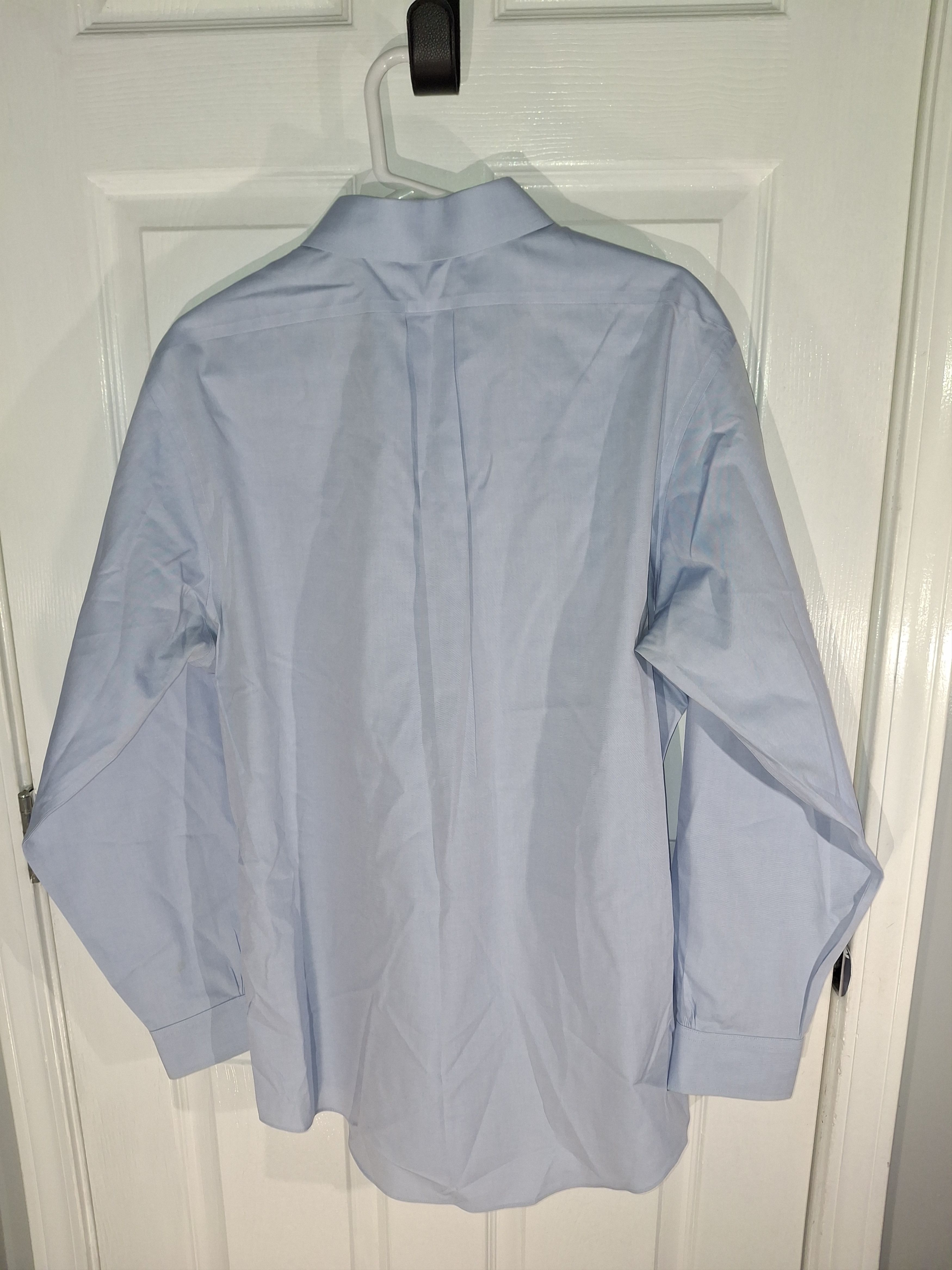 Brooks Brothers Brooks Brothers 346 Non-Iron Light Blue Dress Shirt 16 1/2 Size US M / EU 48-50 / 2 - 3 Thumbnail