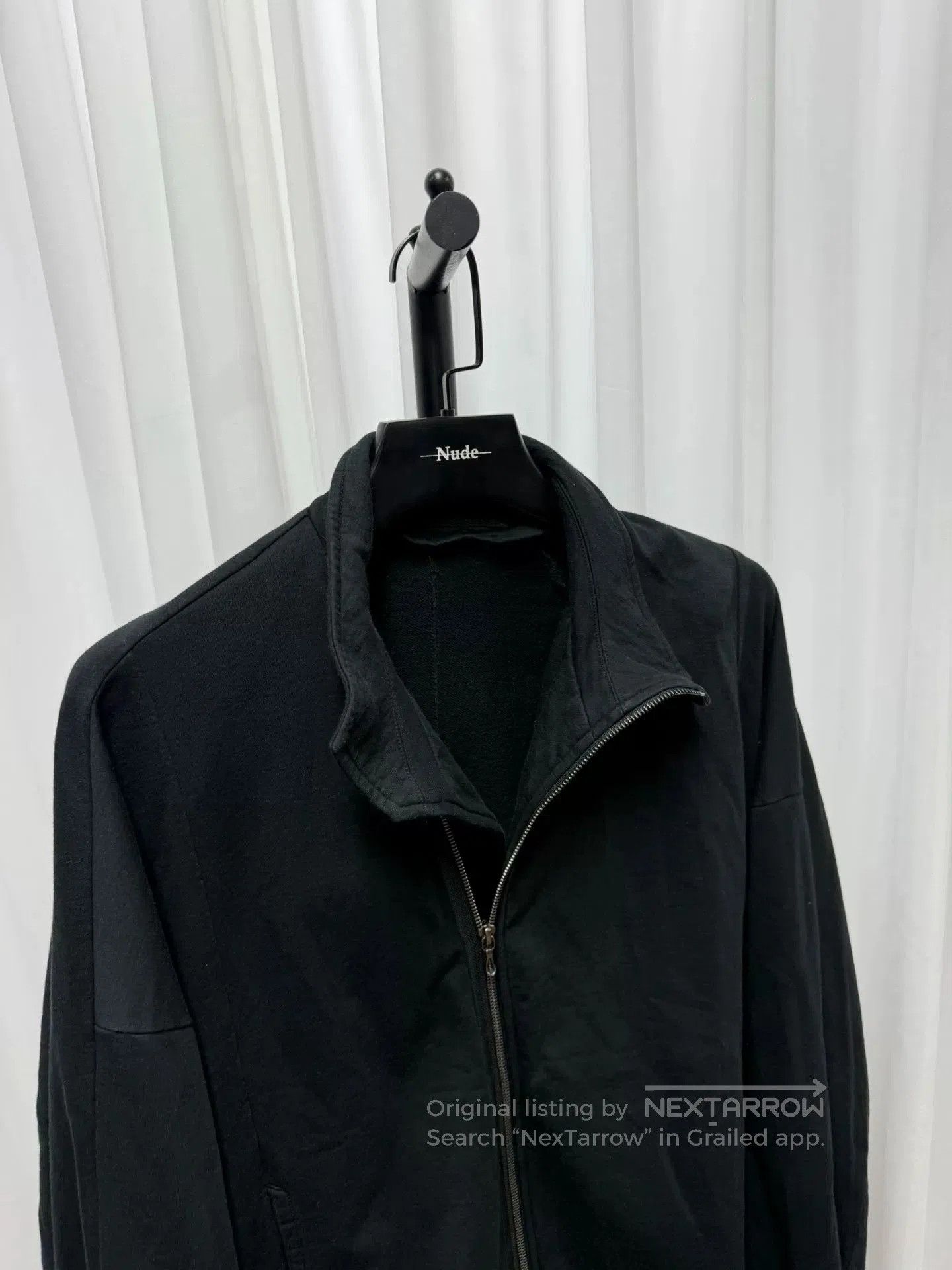 Comme des Garcons Homme Plus Bat Wing Sleeve Jacket in Black. Size US L / EU 52-54 / 3 - 5 Thumbnail