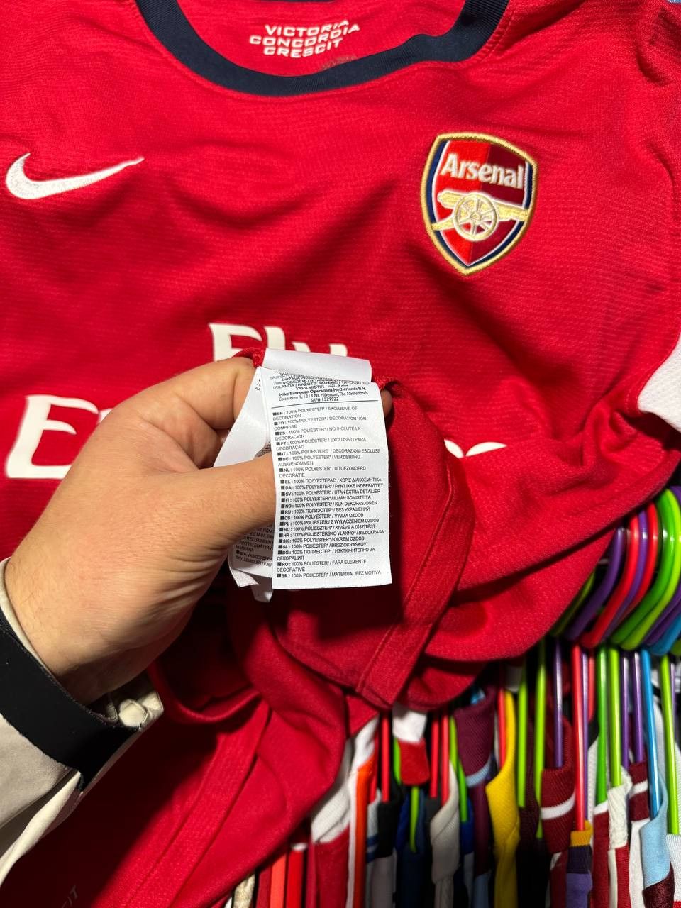 Nike × Vintage Vintage Arsenal 2012/13 Nike Soccer Jersey XS Size Size US XS / EU 42 / 0 - 17 Thumbnail