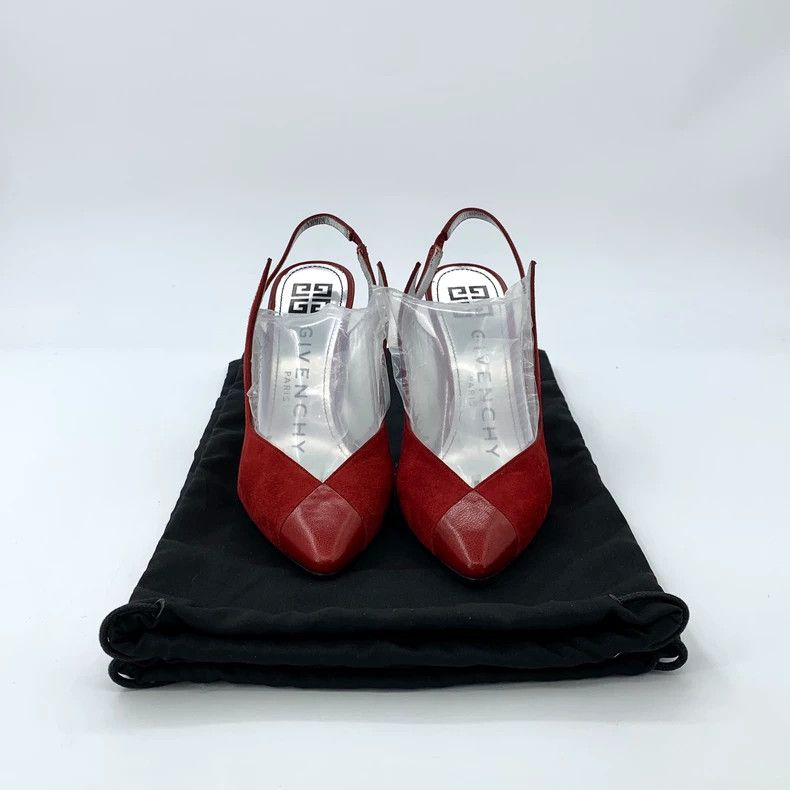 Givenchy Givenchy Size 36 Red Pointed Heels Size US 5.5 / IT 35.5 - 8 Thumbnail