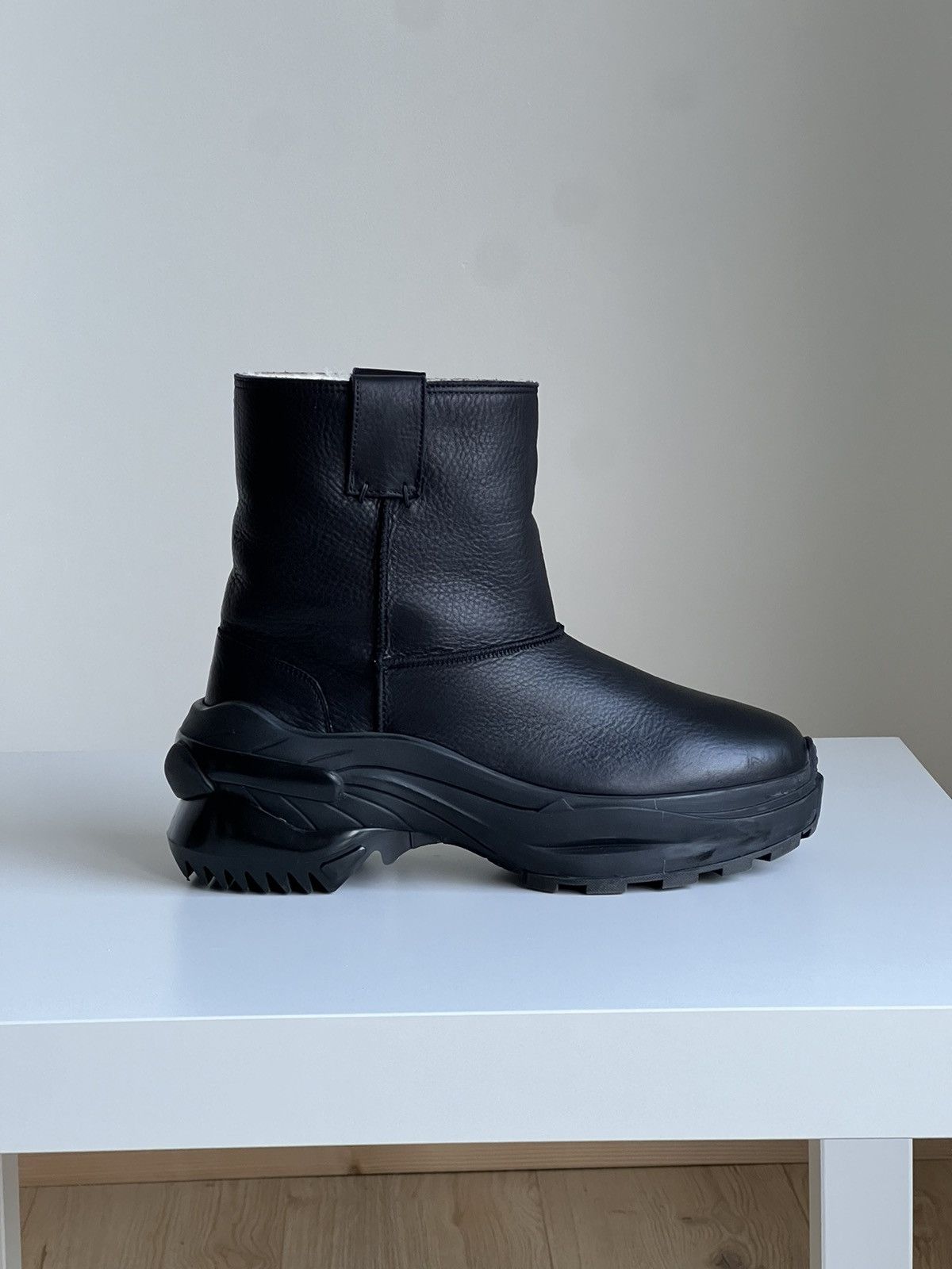Maison Margiela Margiela Shearling Boots in Black Size US 6.5 / EU 39-40 - 6 Thumbnail