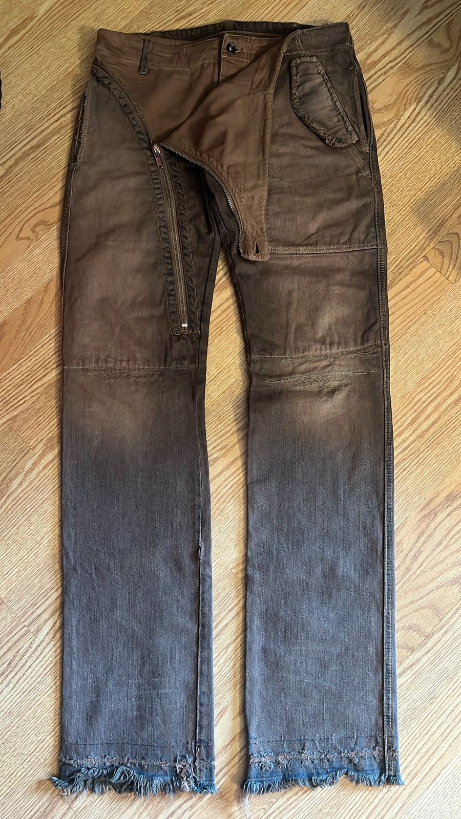 SS09 “Strutter” Cross Grain Double Layered Aircuts 🍌
