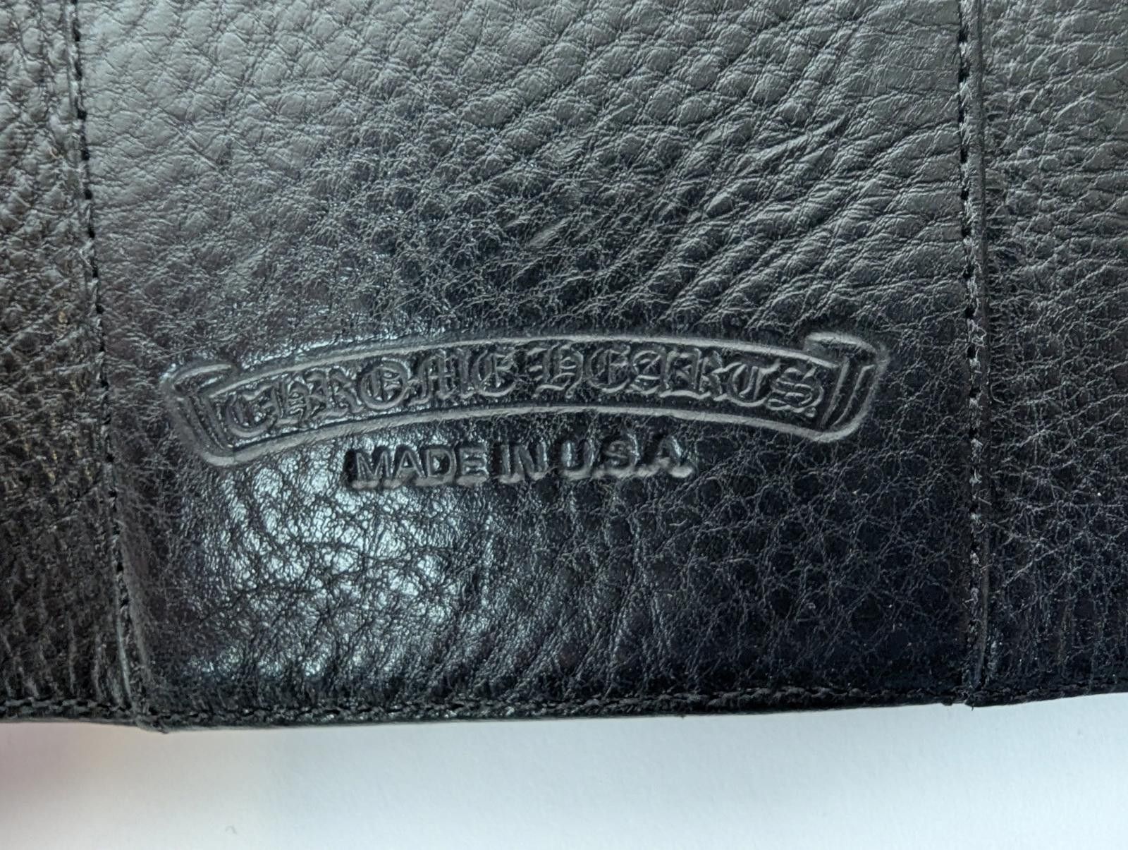 Chrome Hearts Chrome Hearts Short Wave Wallet in Black Size ONE SIZE - 6 Thumbnail