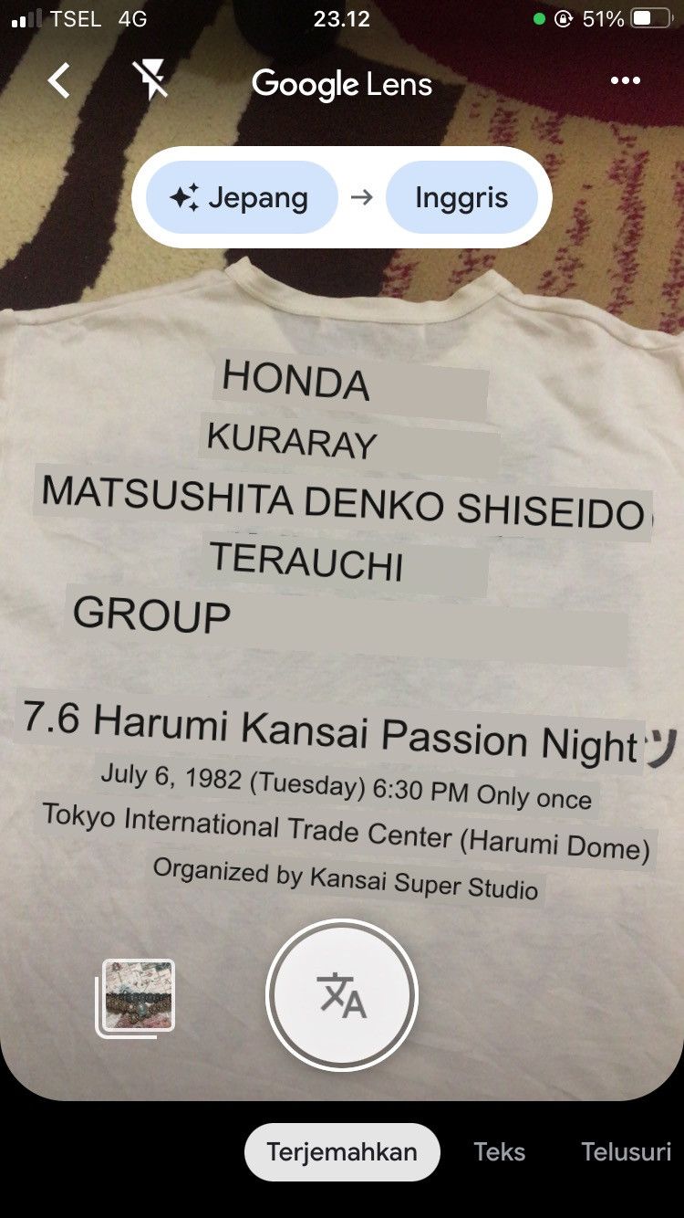 Kansai Yamamoto 1982 Kansai Yamamoto Harumi Kansai Passion Night T Shirt Size US M / EU 48-50 / 2 - 7 Thumbnail