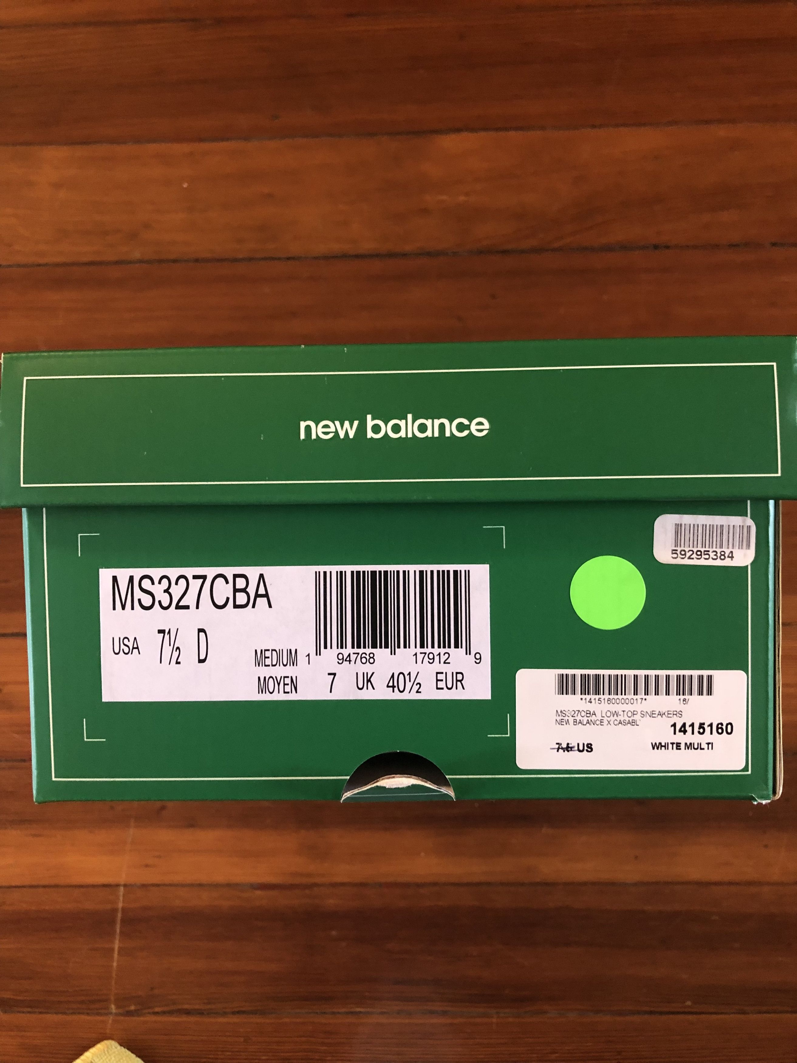 Casablanca × New Balance New Balance Casablanca 'Idéaliste 327 Sneakers Size US 7.5 / EU 40-41 - 9 Thumbnail