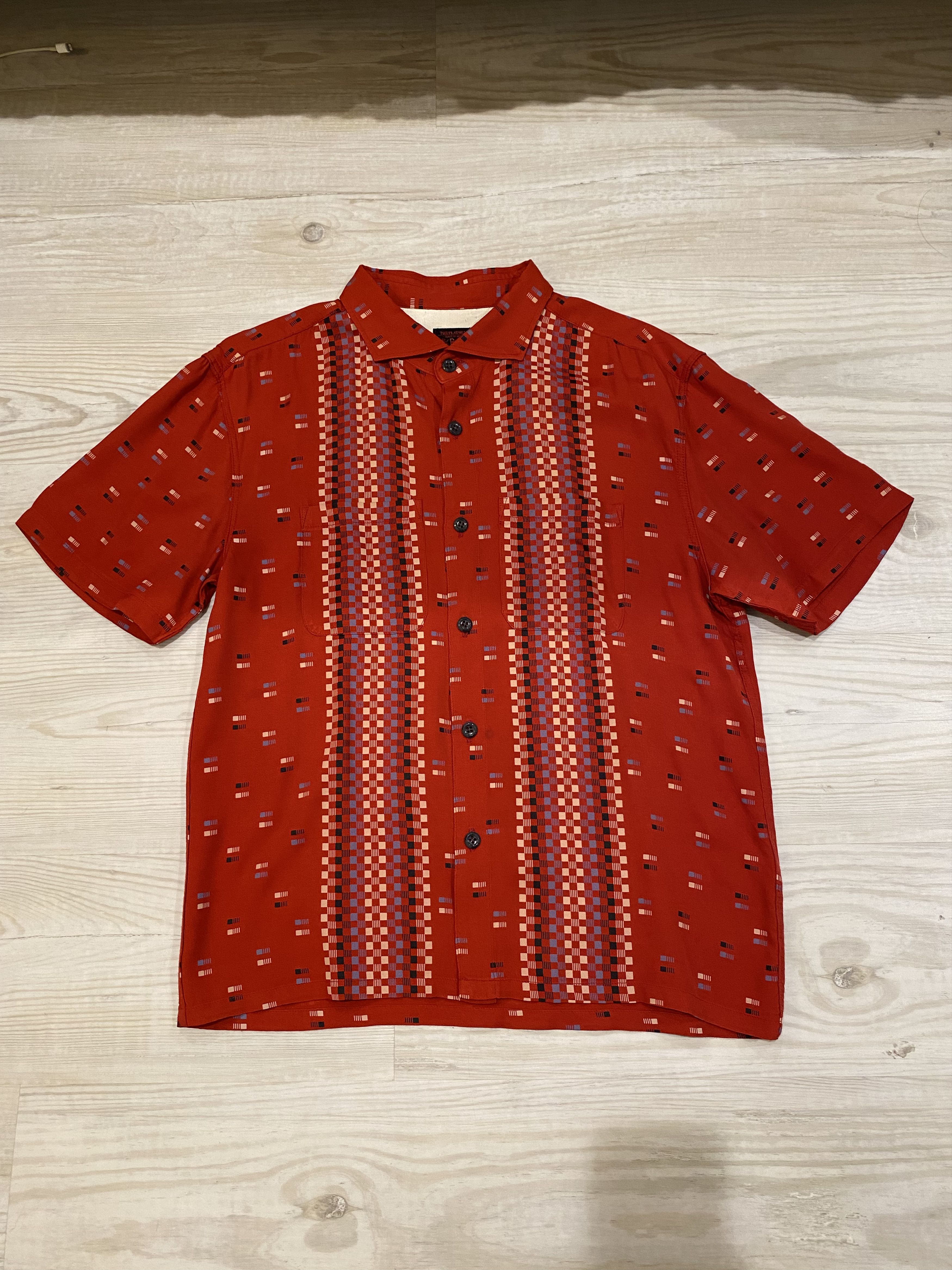 Real Japan Blues Real Japan Blues Red Rayon Shirt Size US S / EU 44-46 / 1 - 1 Thumbnail