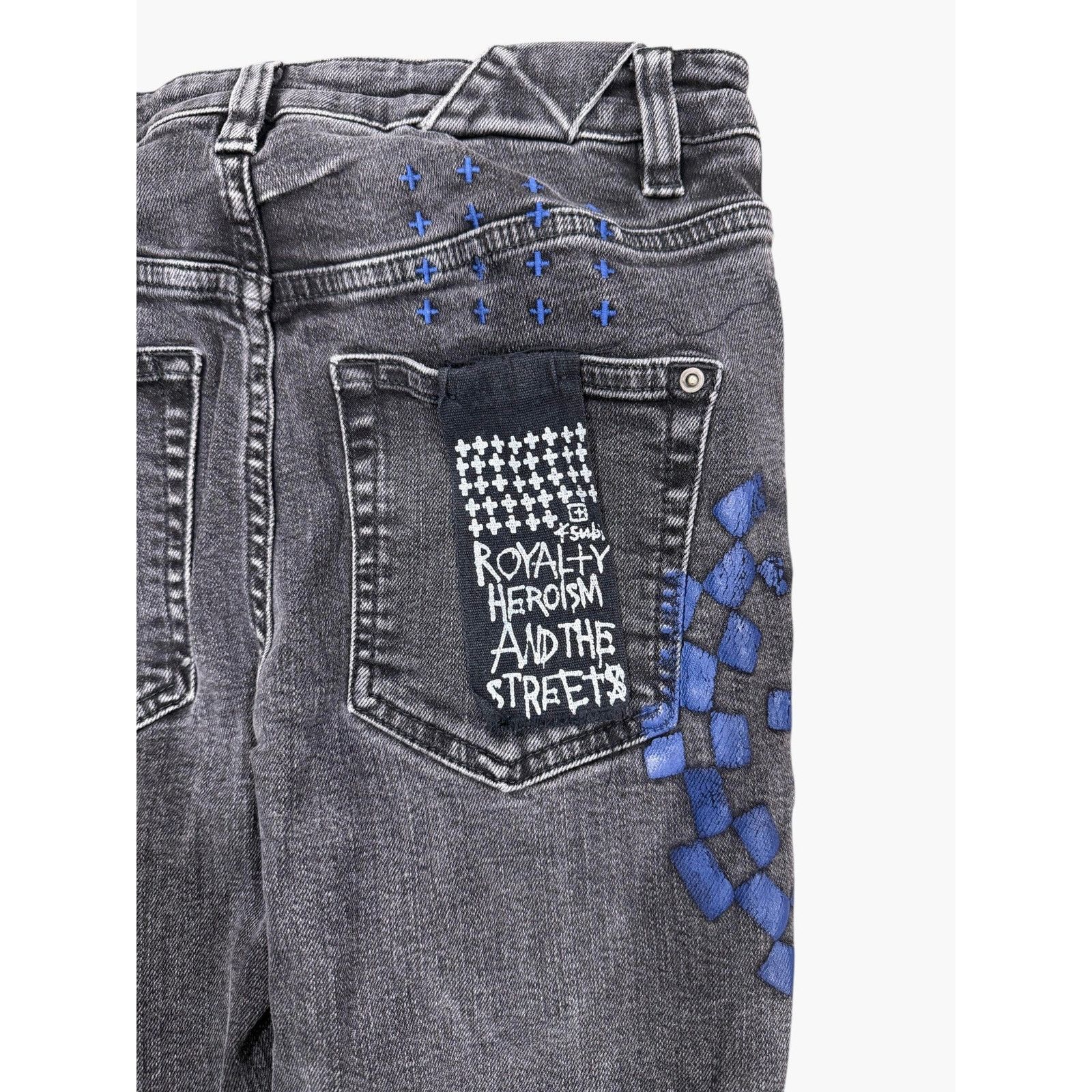 Ksubi Ksubi Black & Blue Jeans Size US 28 / EU 44 - 5 Thumbnail