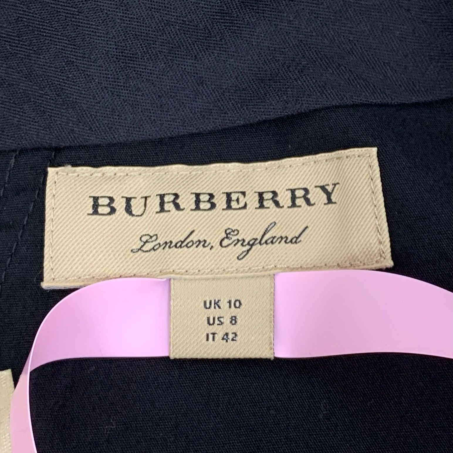 Burberry Burberry Womens Checkered Cotton Trousers UK 10 US 8 IT 42 B Size 30" / US 8 / IT 44 - 2 Thumbnail