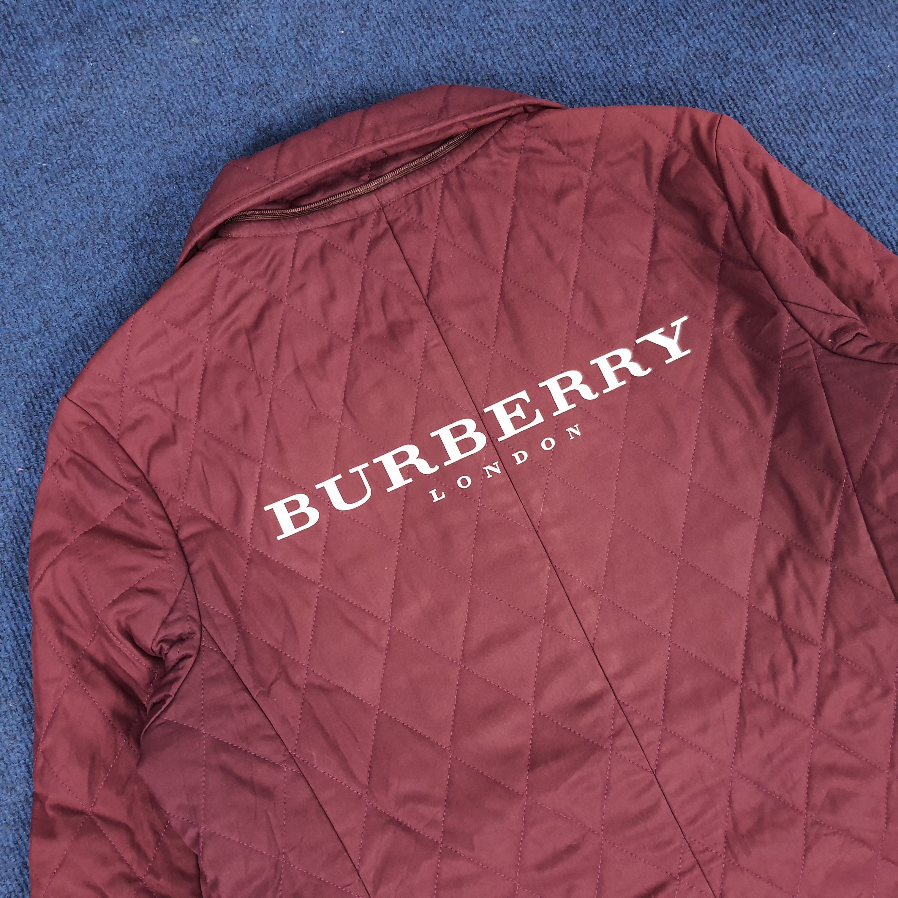 Burberry × Designer × Vintage Vintage Burberry London Designer Winter Style Jacket Size XS / US 0-2 / IT 36-38 - 2 Thumbnail