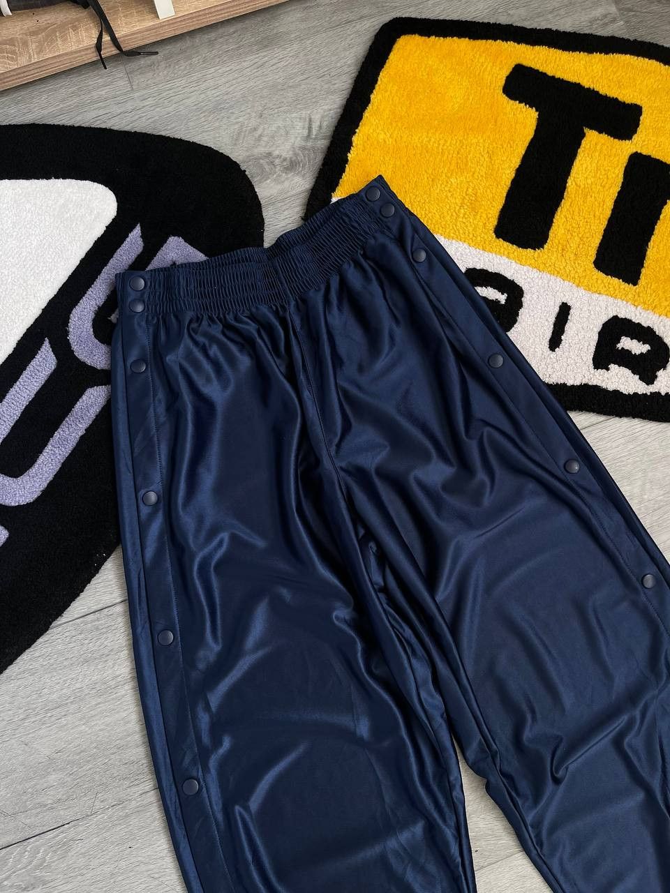Nike × Streetwear × Vintage nike vintage rare sweatpants drill swoosh 90s Size US 32 / EU 48 - 5 Thumbnail