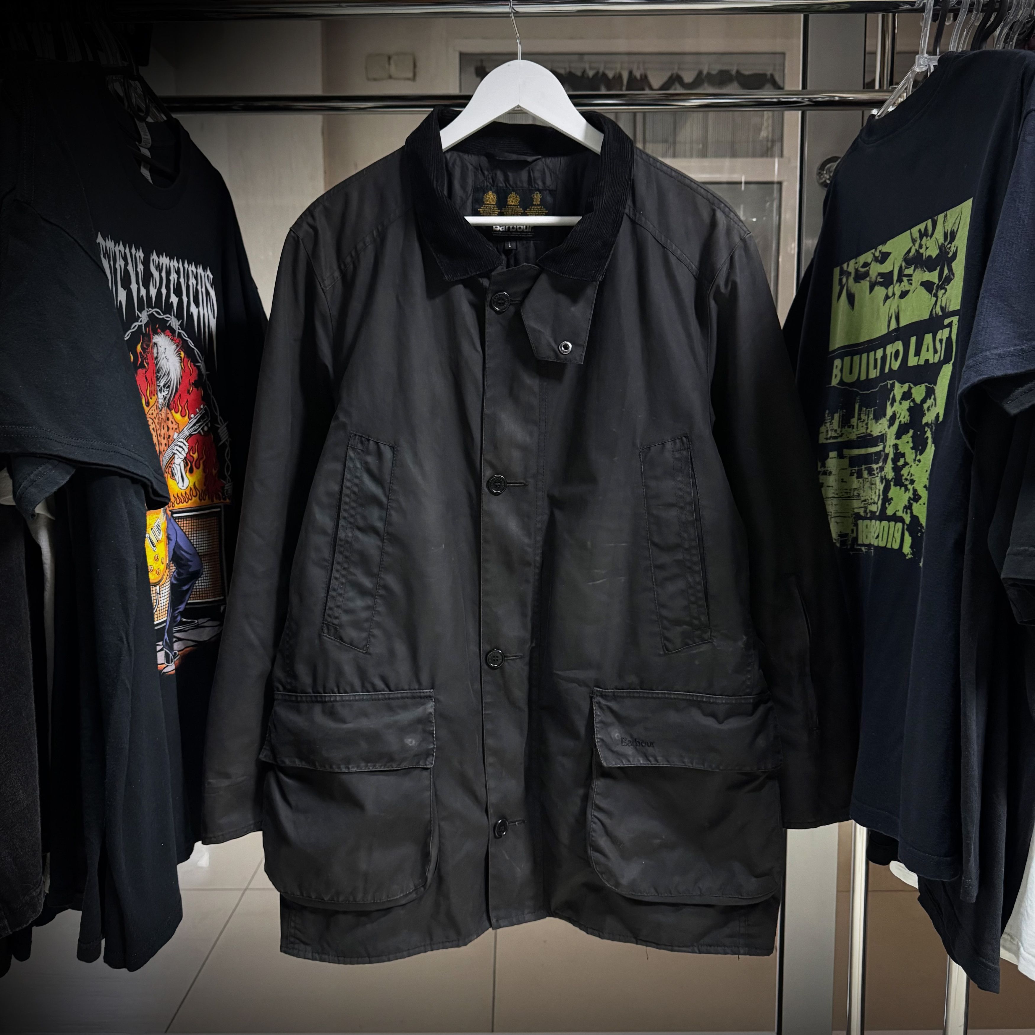 Barbour Barbour Transport Jacket OS Black Size 40 | Grailed