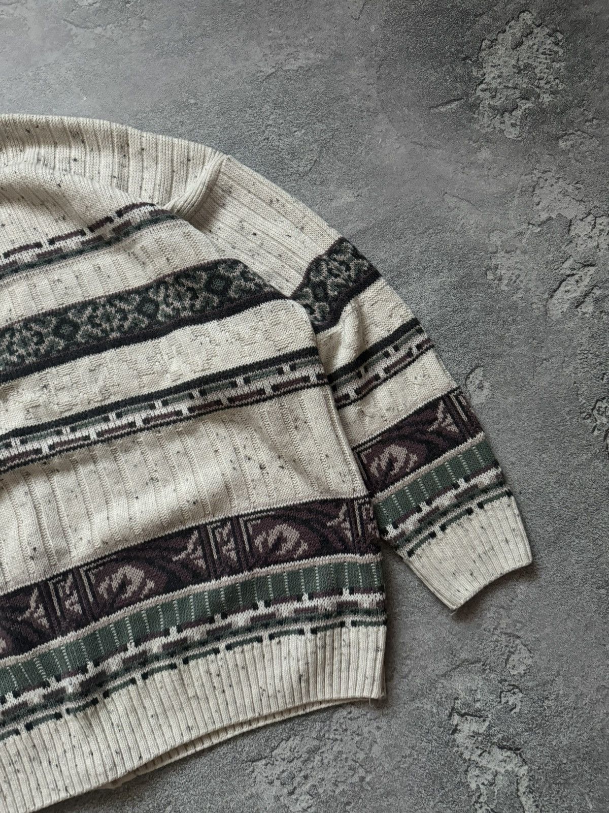 Japanese Brand × Vintage Coogi style Carlo colucci vintage cardigan knitwear sweater Size US XL / EU 56 / 4 - 10 Thumbnail