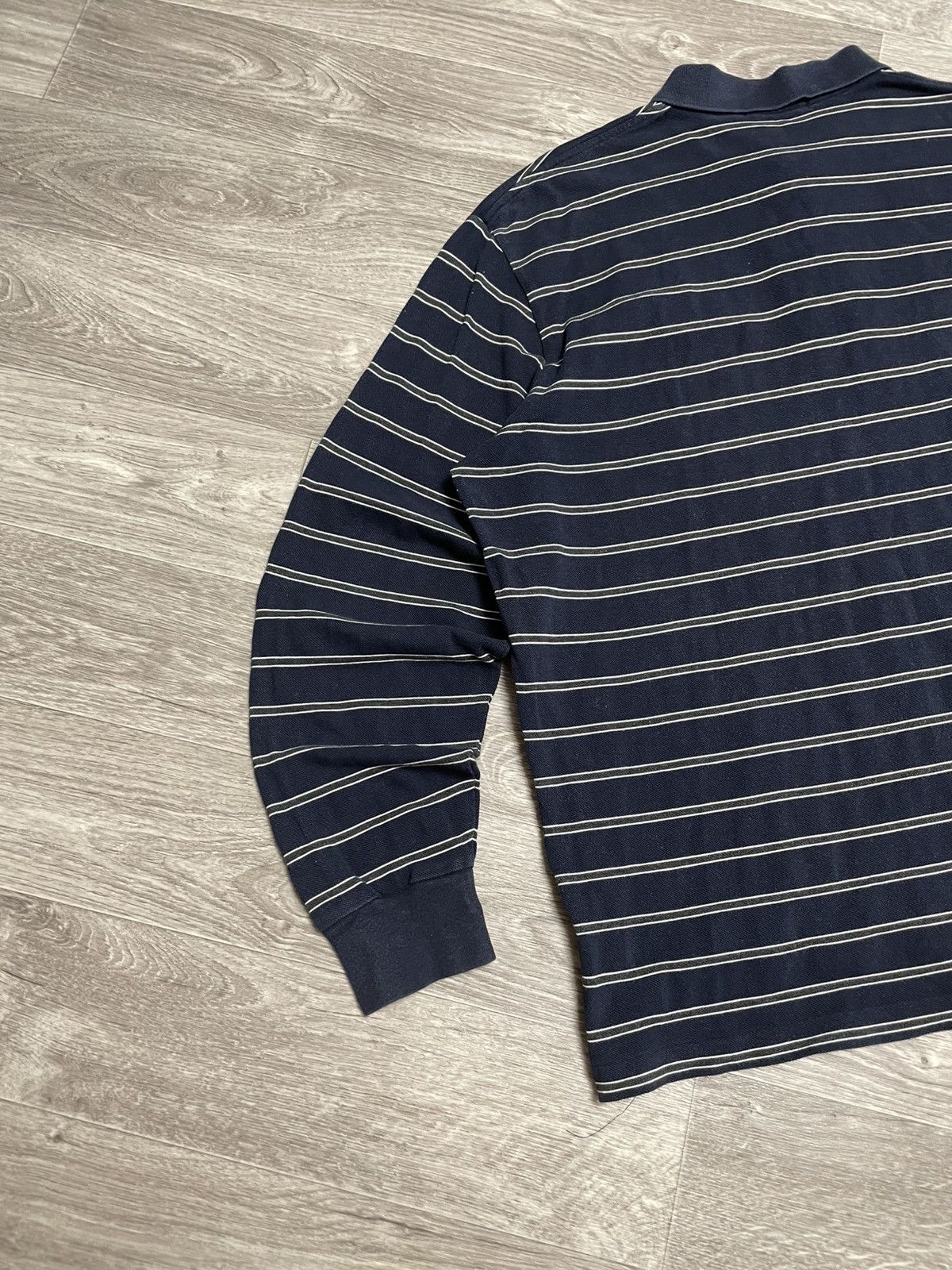 Polo Ralph Lauren Vintage Polo Ralph Lauren Striped Polo Long Sleeve Shirt Y2K Size US XL / EU 56 / 4 - 16 Thumbnail