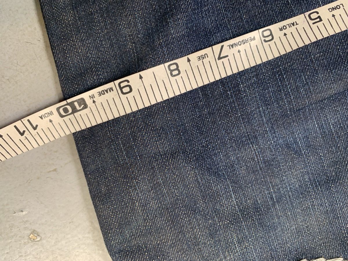 Japanese Brand Vintage Evisu inspired denim bootcut fit Size US 30 / EU 46 - 11 Thumbnail