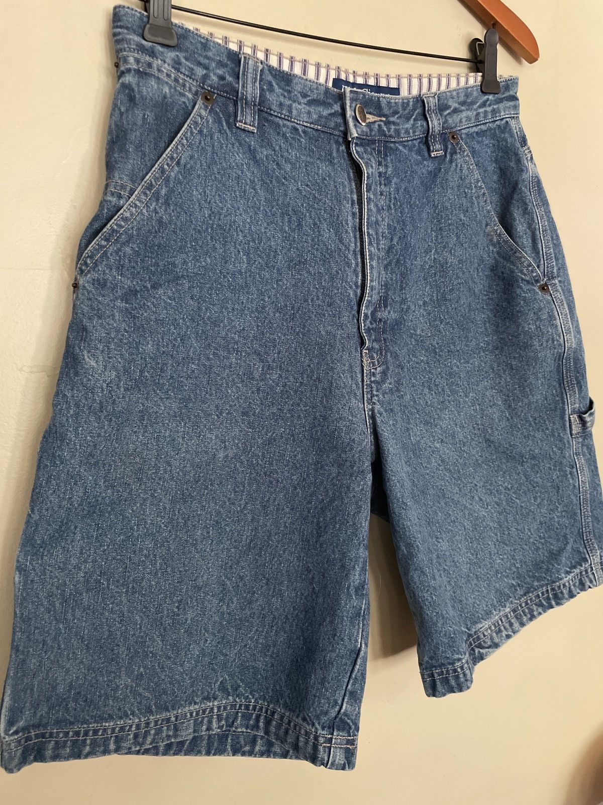 High Sierra × Vintage High Sierra Jorts Blue Jean Shorts 30 carpenter painter vtg Size US 30 / EU 46 - 3 Thumbnail
