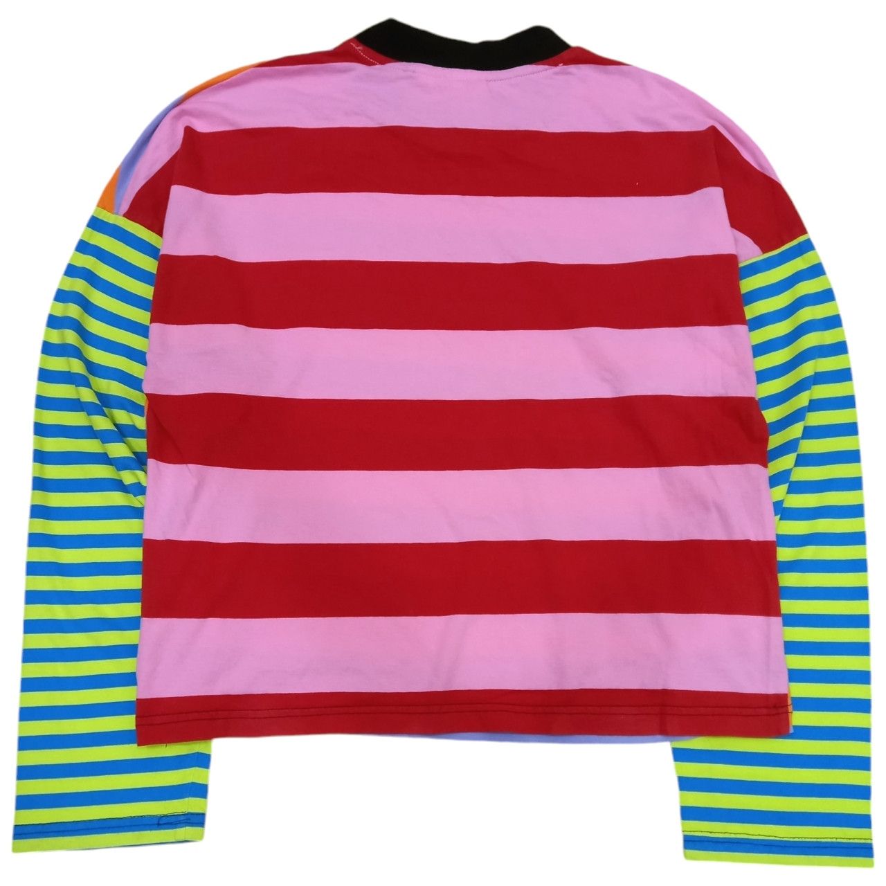 The Ragged Priest Ragged Jeans Boxy Cropped Oversize Vibrant Stripe LS Size US S / EU 44-46 / 1 - 2 Thumbnail
