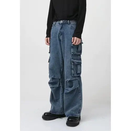 Vintage distressed cargo pants Size US 34 / EU 50 - 1 Thumbnail