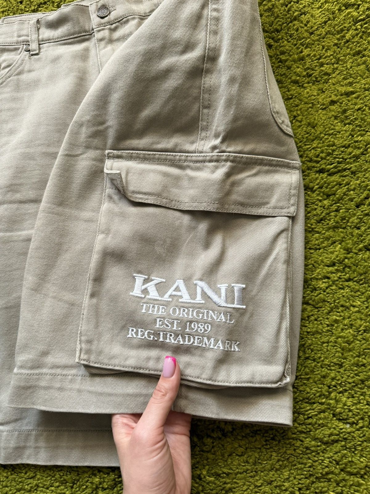Designer × Karl Kani Karl Kani denim cargo shorts Size US 34 / EU 50 - 5 Thumbnail