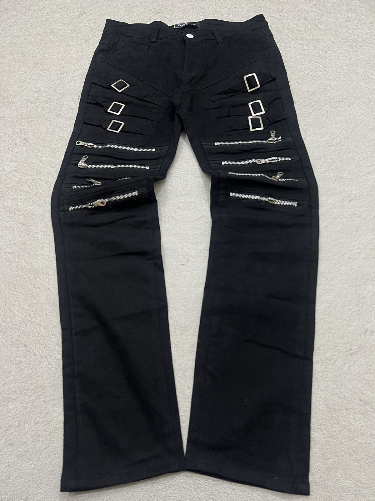 2000s Japanese Hysteric Ppfm Bondage Zip Jeans y2k Lgb Ifsix