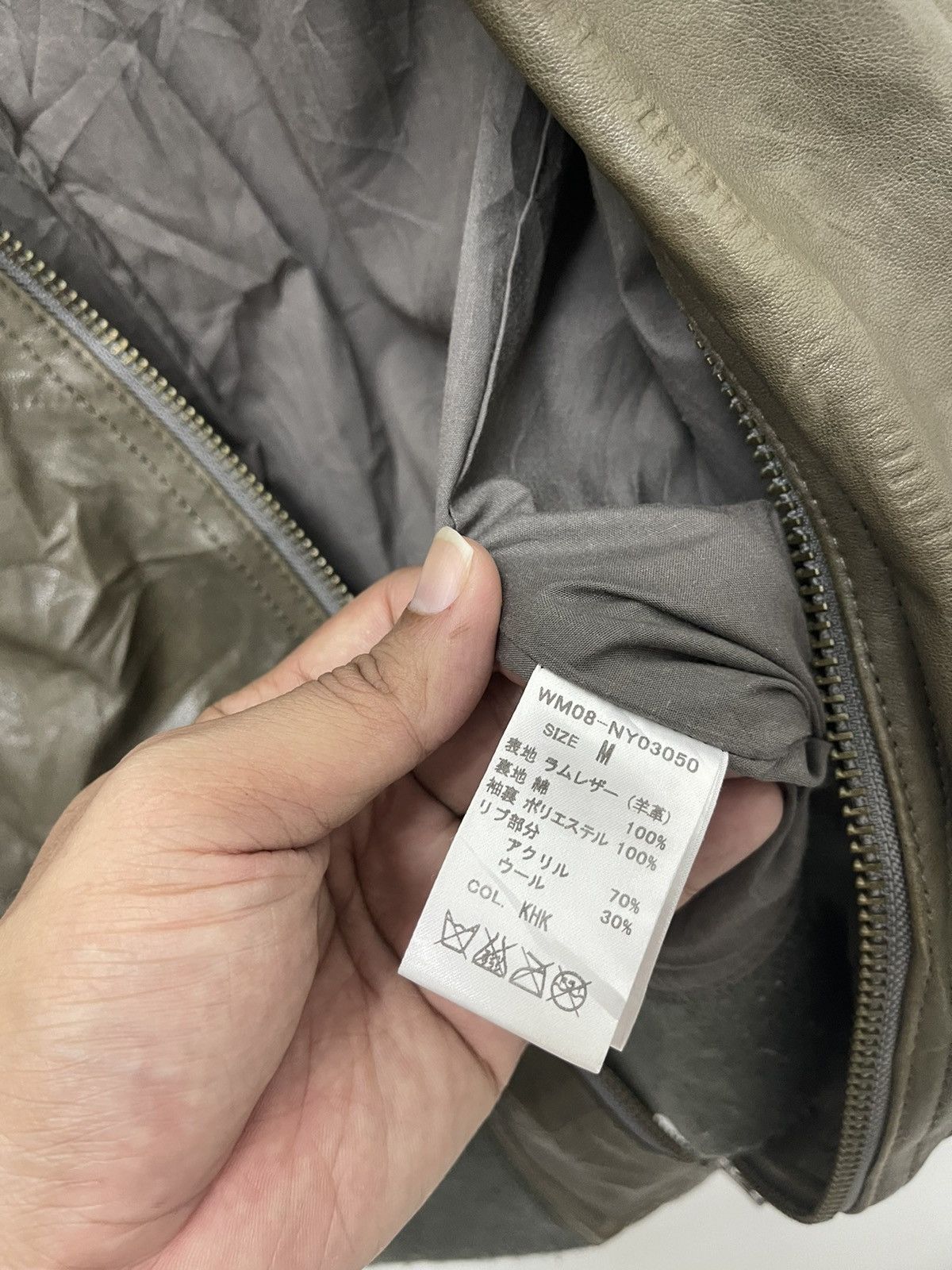 Designer 🔥INSPIRED CALVIN KLEIN by RAF SIMONS LEATHER JACKET HYPE Size US M / EU 48-50 / 2 - 6 Thumbnail