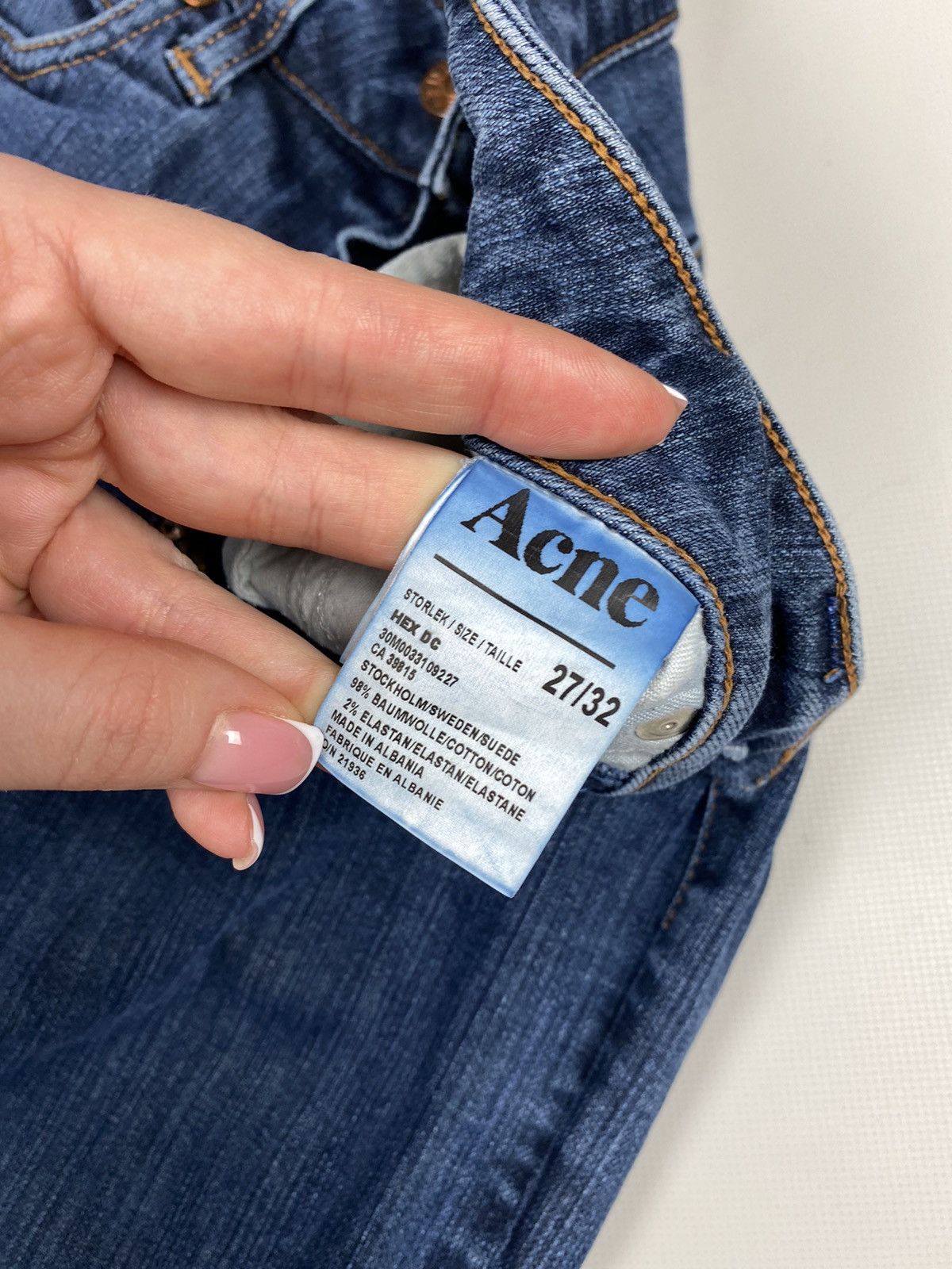 Acne Studios Acne Hex DC ladies jeans size 27 / 32 Size 27" / US 4 / IT 40 - 15 Thumbnail
