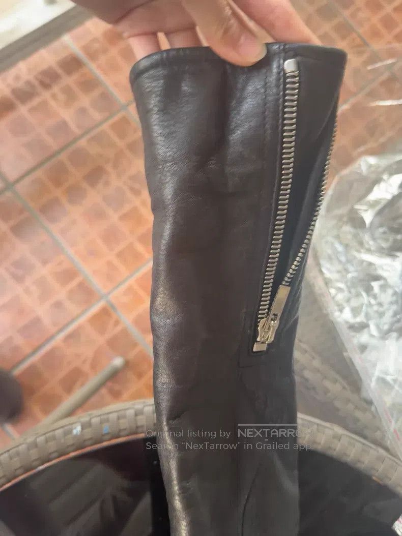 Balenciaga Balenciaga Leather Jacket Size US XXS / EU 40 - 3 Thumbnail