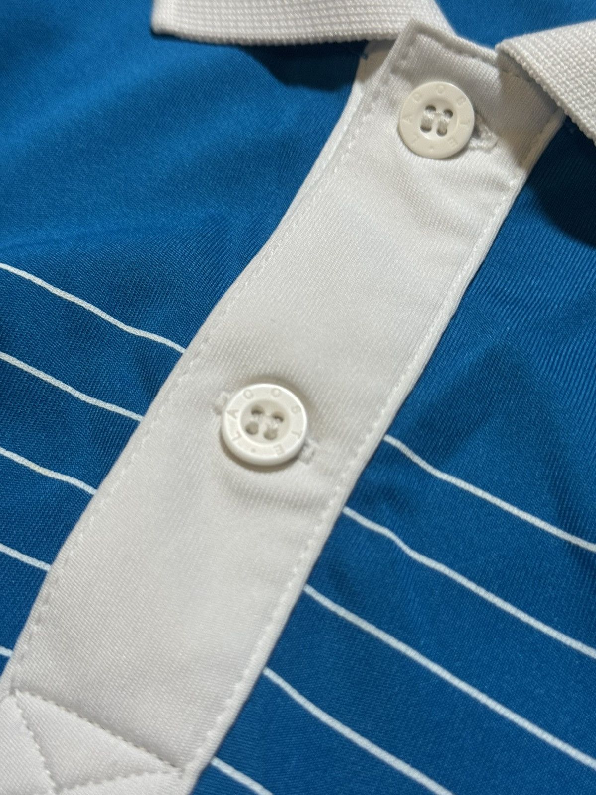 Lacoste LACOSTE Andy Roddick Tennis Polo Shirt Mens 2 Blue White