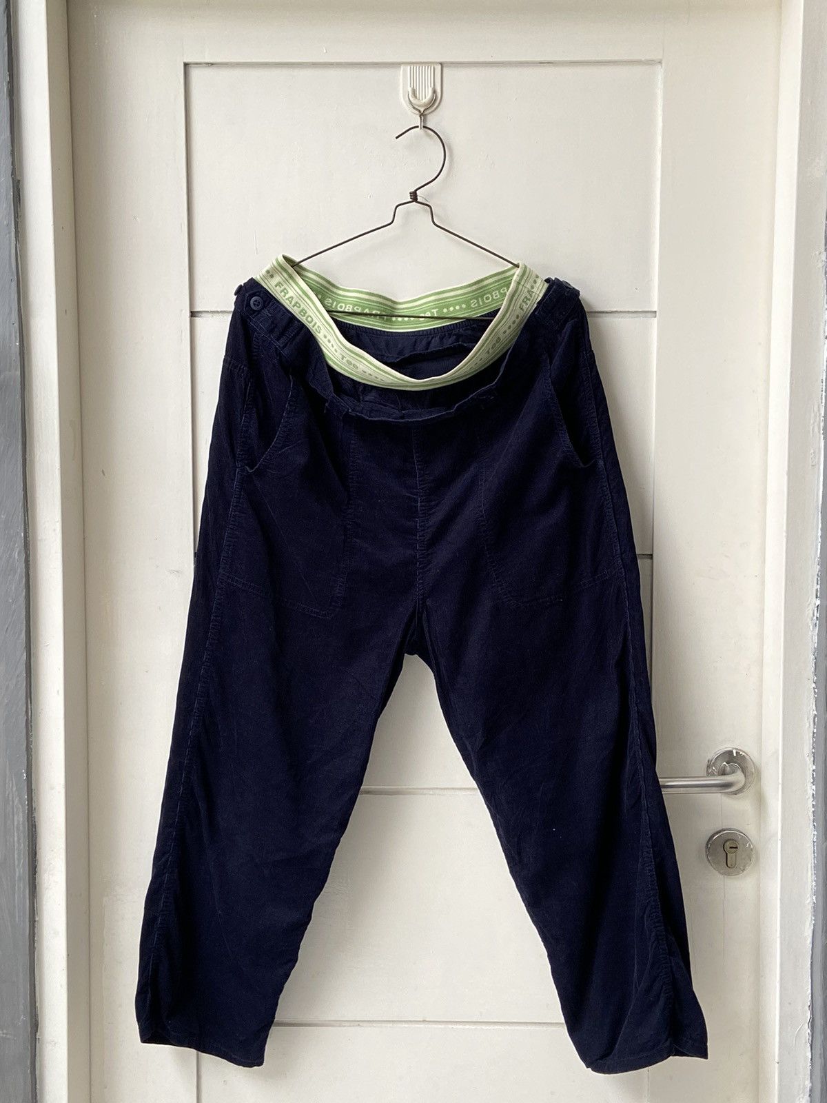 Frapbois × Hysteric Glamour × Issey Miyake FRAPBOIS Navy Long Pants Size US 31 - 12 Thumbnail