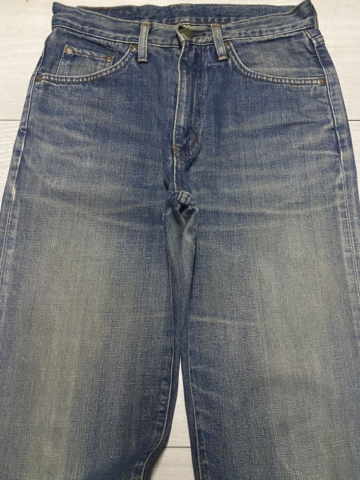 Edwin Vintage Edwin X Jeans Mud Wash Distressed Jeans Size US 28 / EU 44 - 3 Thumbnail