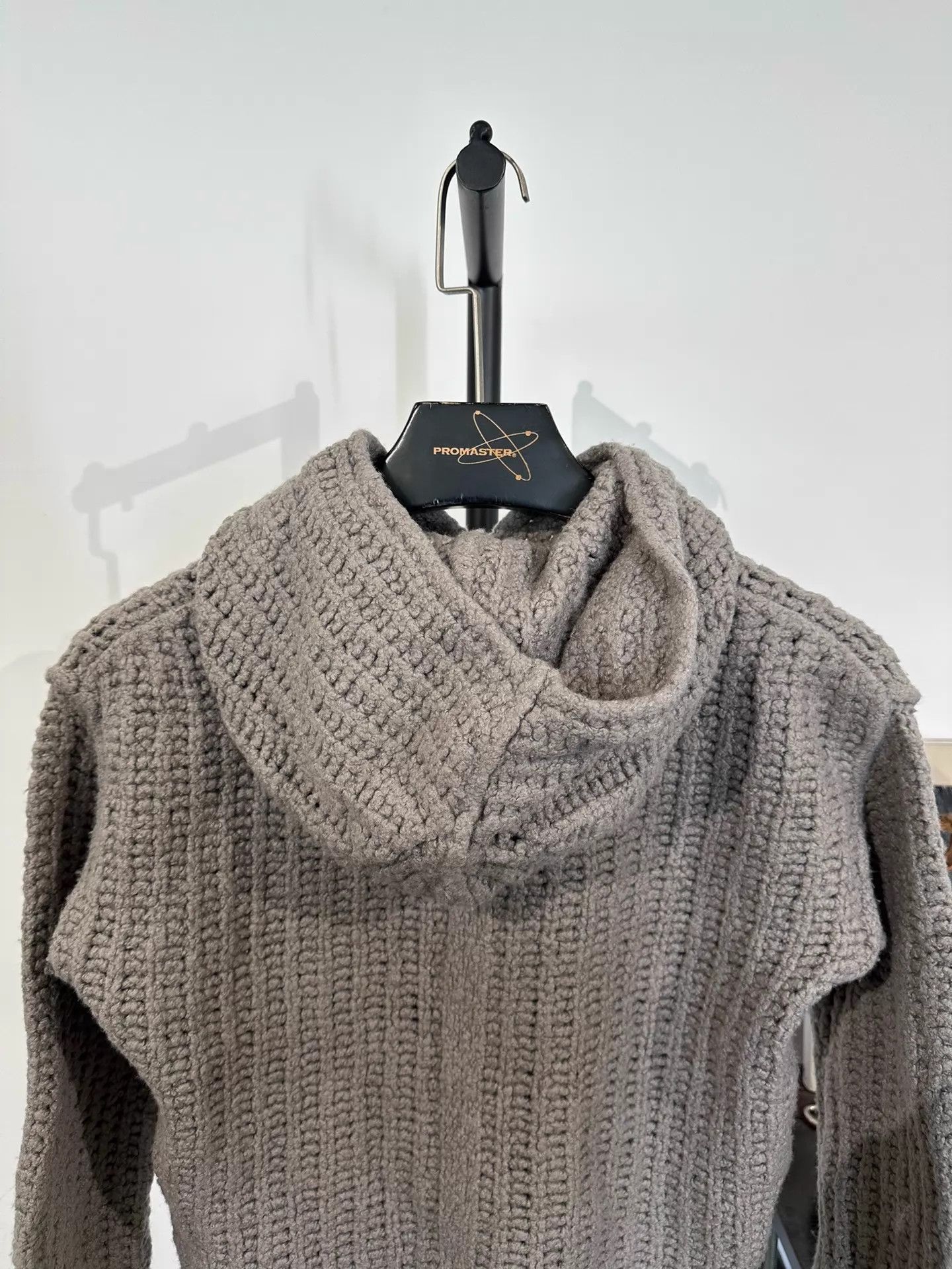 Rick Owens Rick Owens Knit Hooded Sweater Jacket M Size US M / EU 48-50 / 2 - 4 Thumbnail